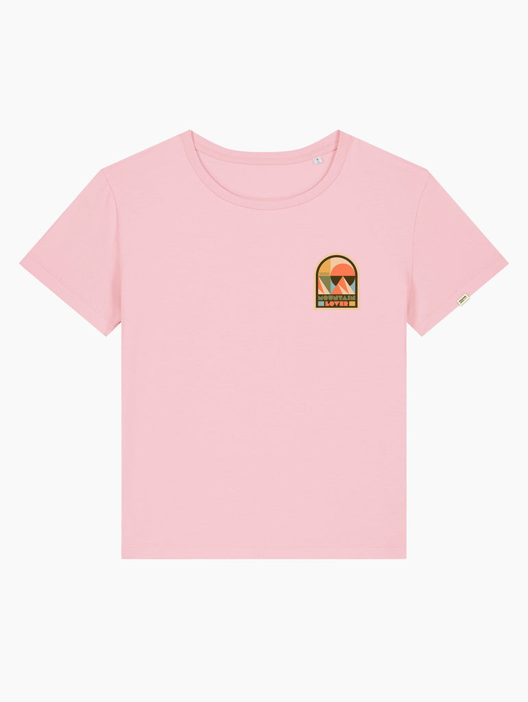 T-Shirt scollo ampio - Mountain lover