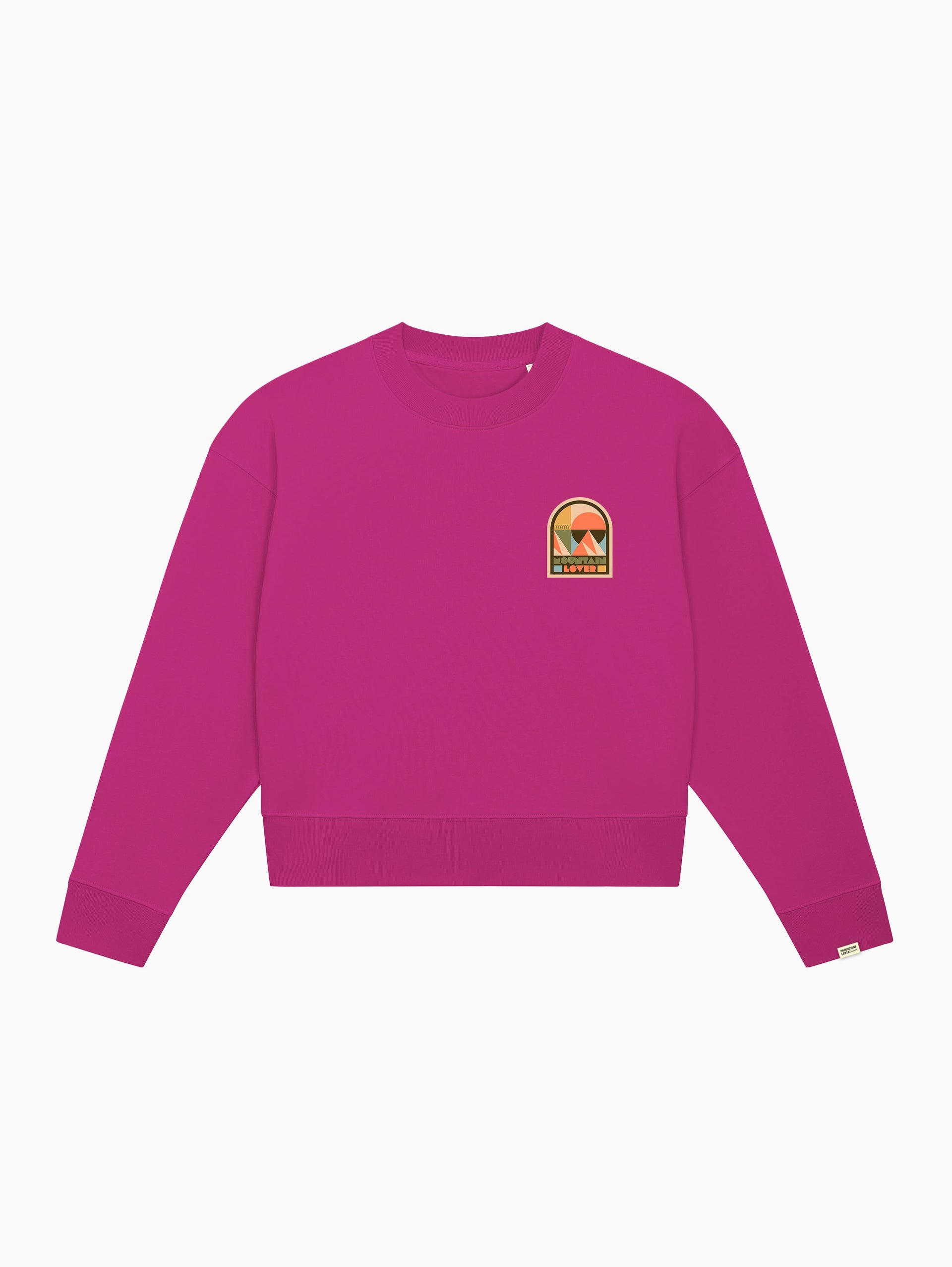 Felpa crop top - Mountain lover