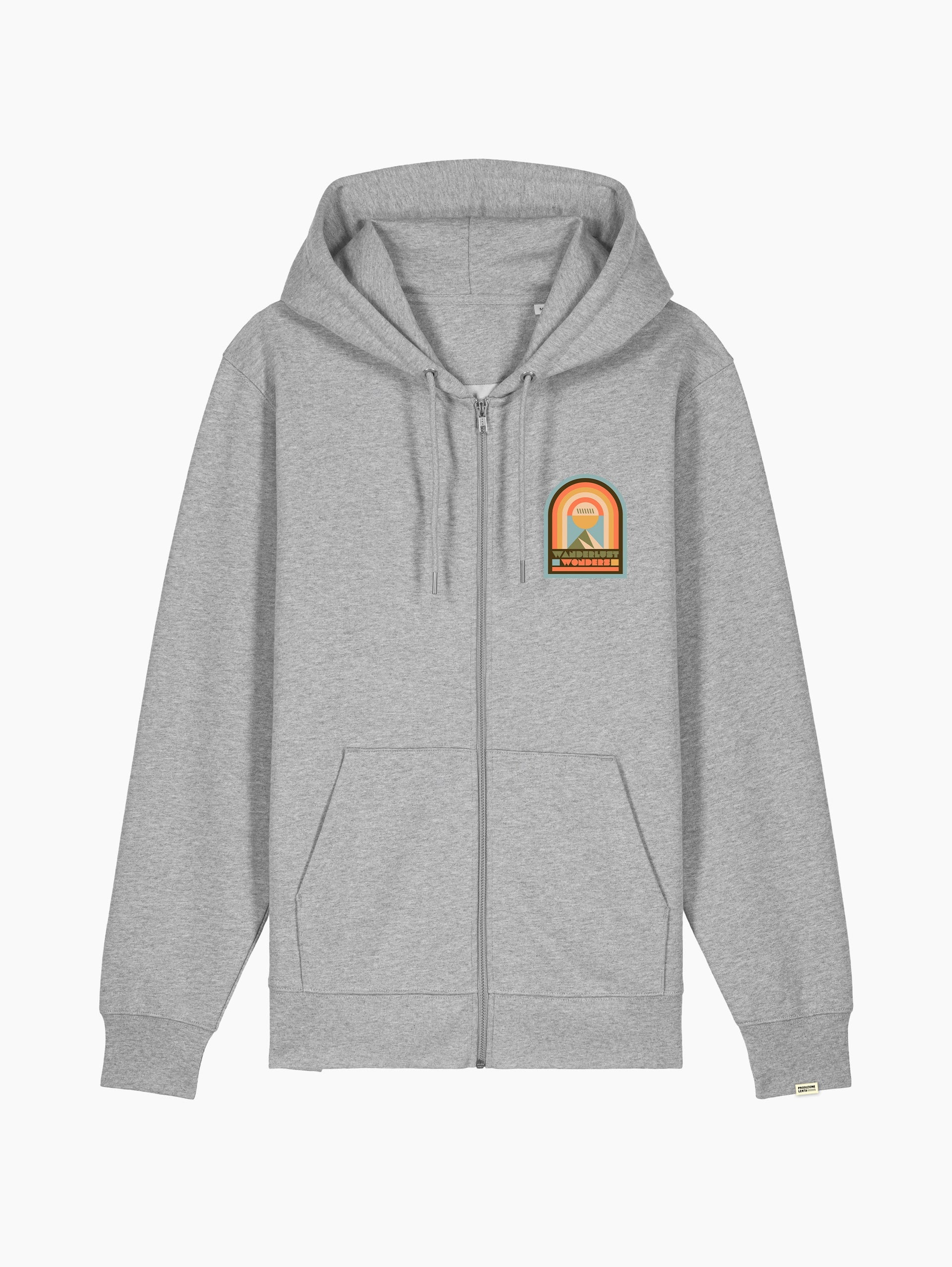 Felpa zip -  Wanderlust wonders