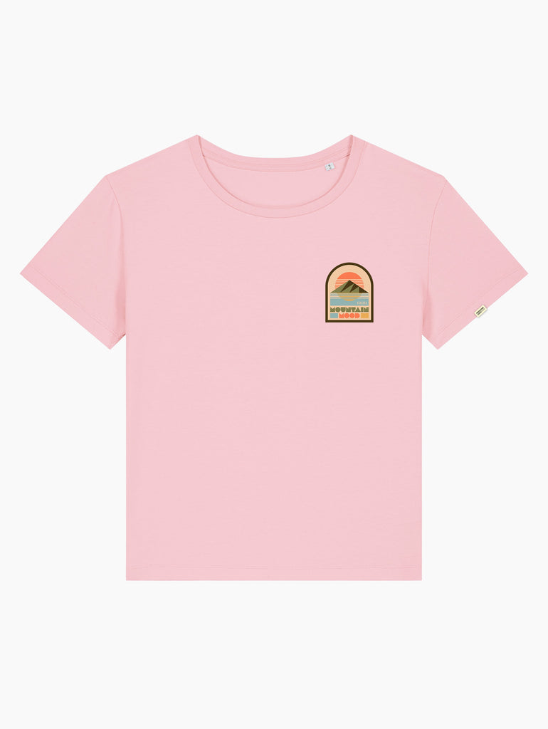 T-Shirt scollo ampio - Mountain mood