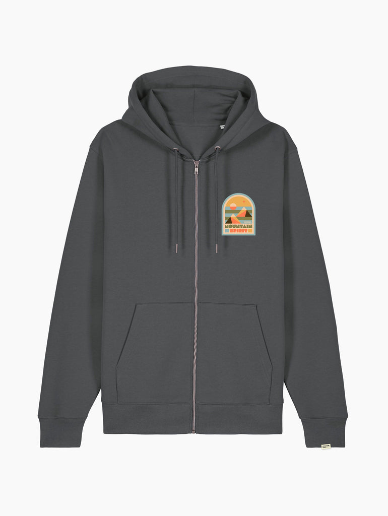 Felpa zip -  Mountain spirit