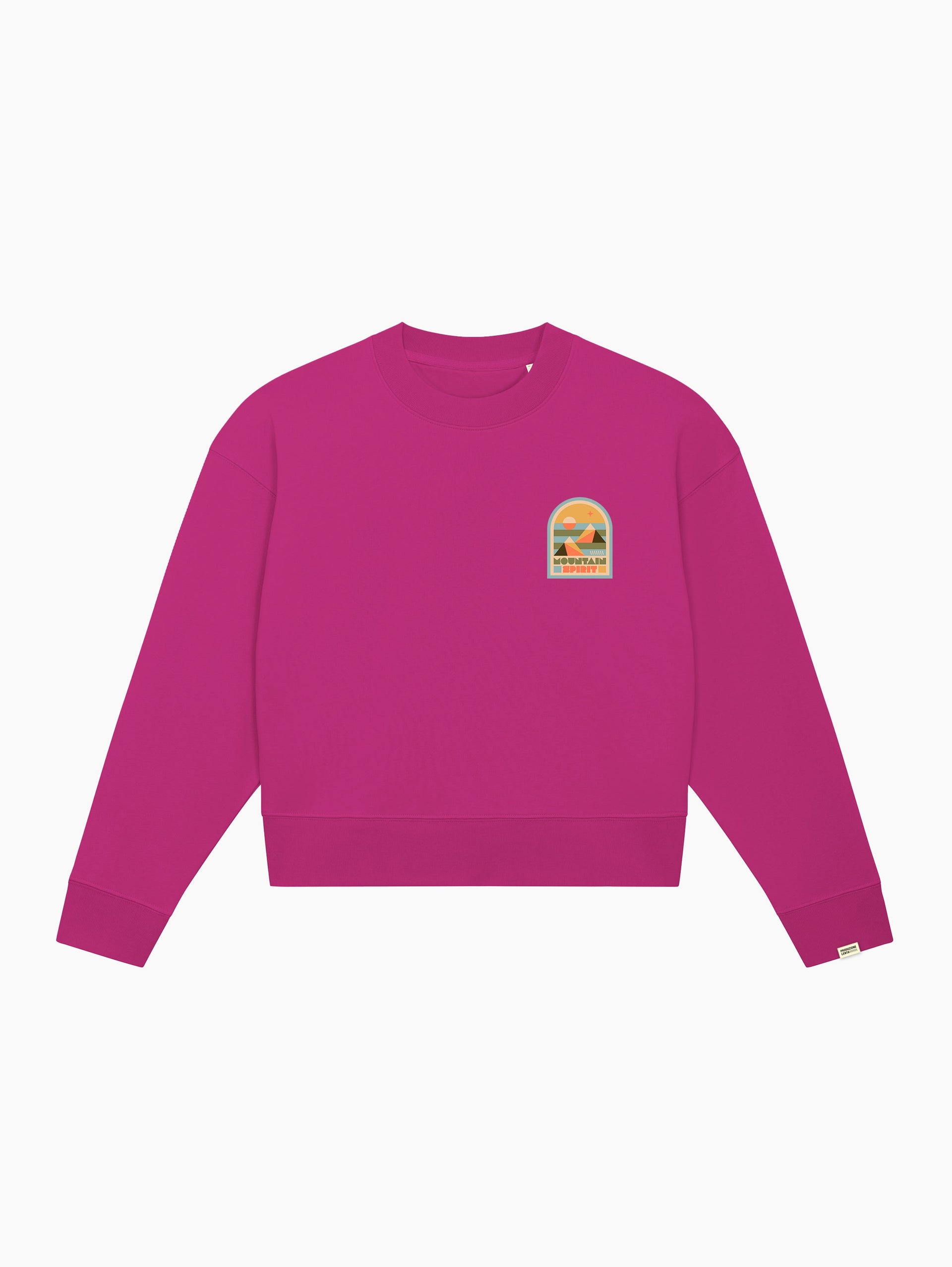 Felpa crop top - Mountain spirit