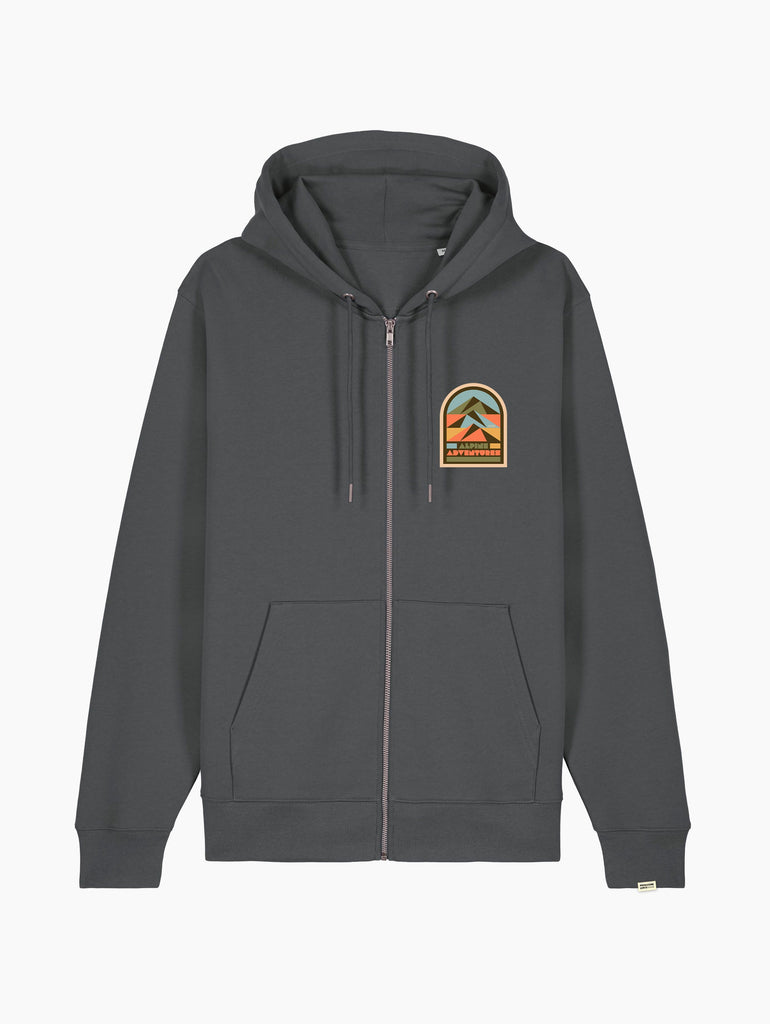 Felpa zip -  Alpine adventures