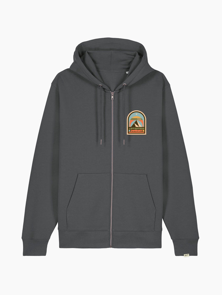 Felpa zip -  Adventure journey
