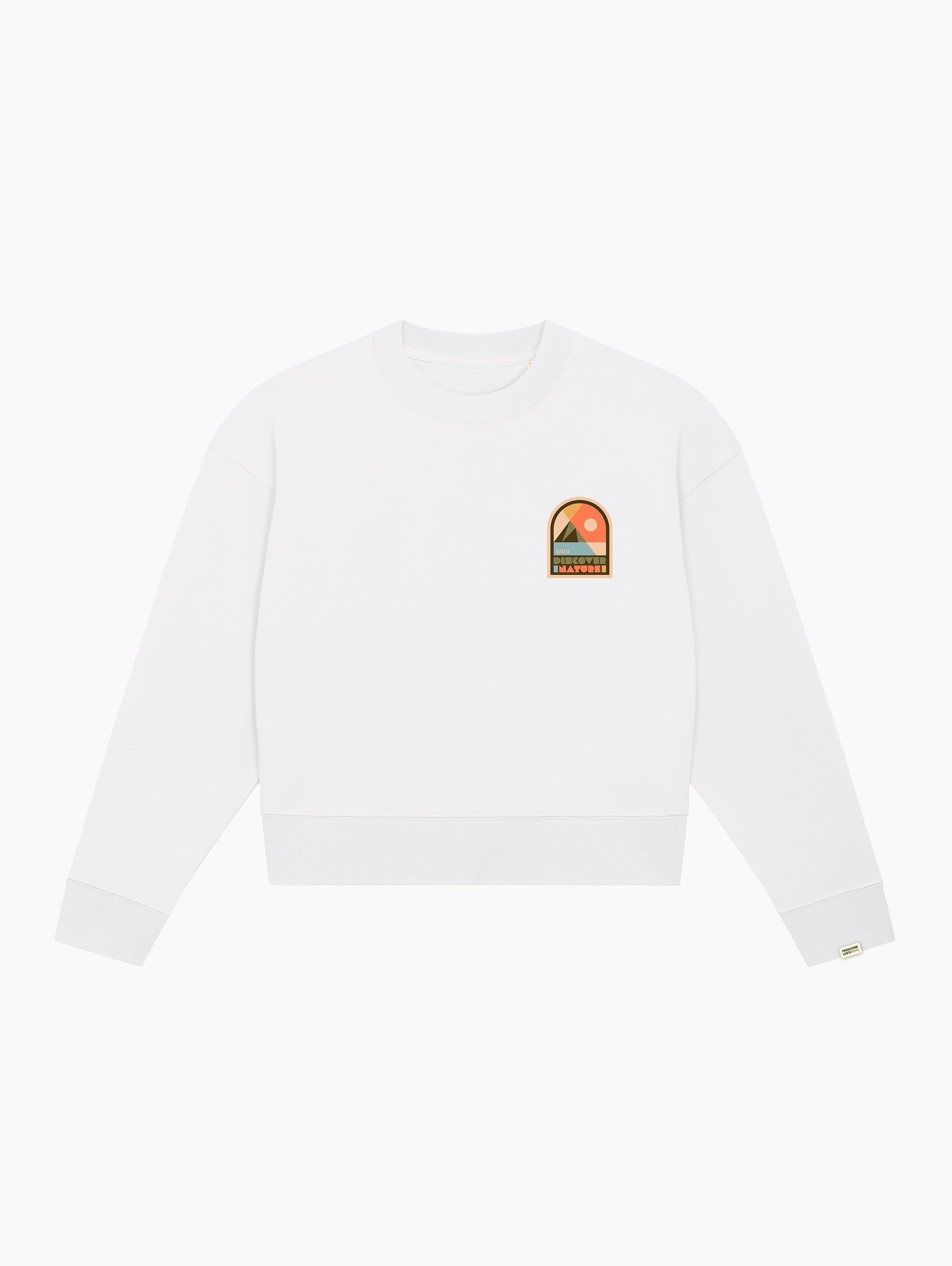 Felpa crop top - Discover Nature