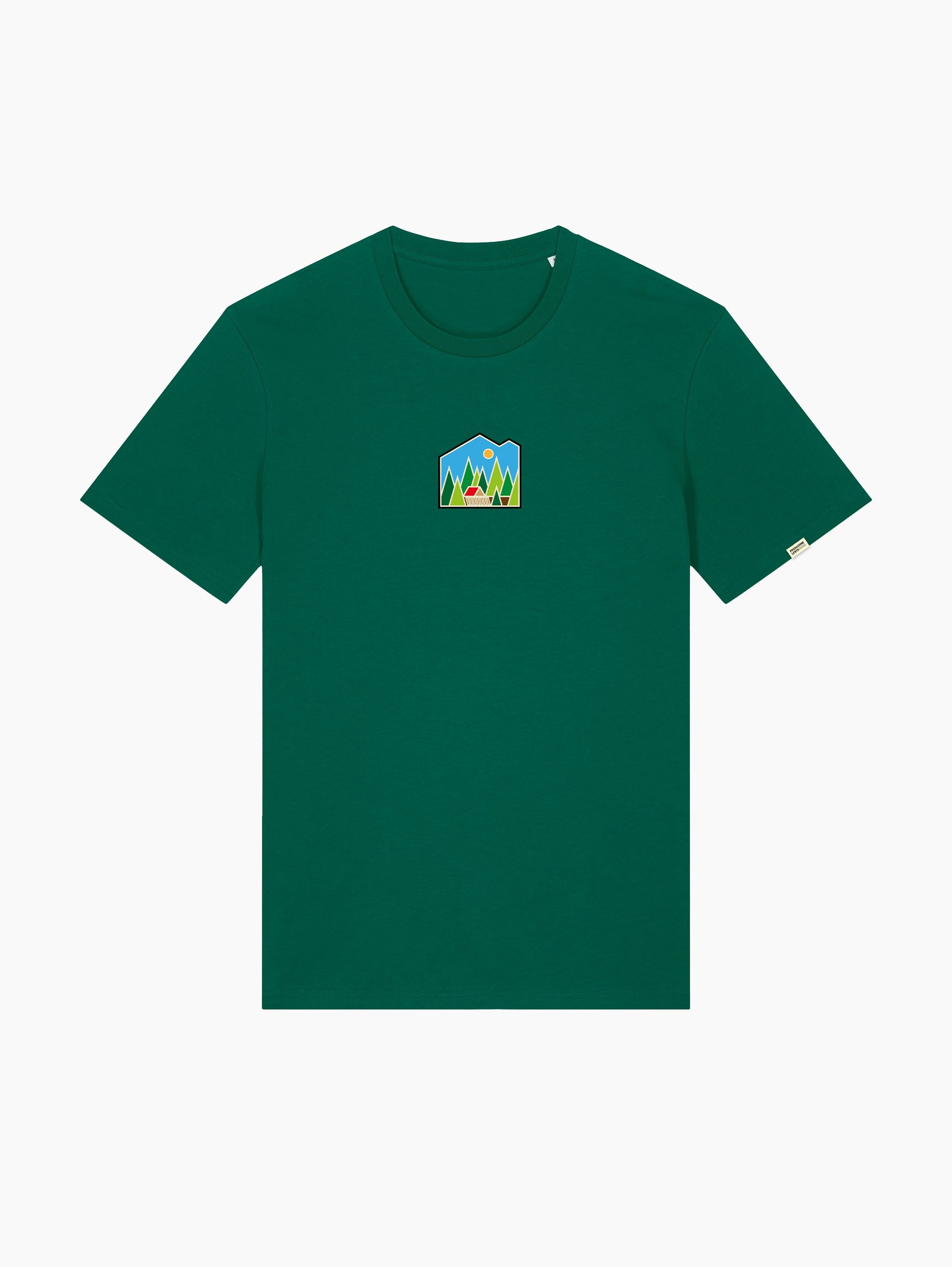 T-Shirt classica - House in Mountain