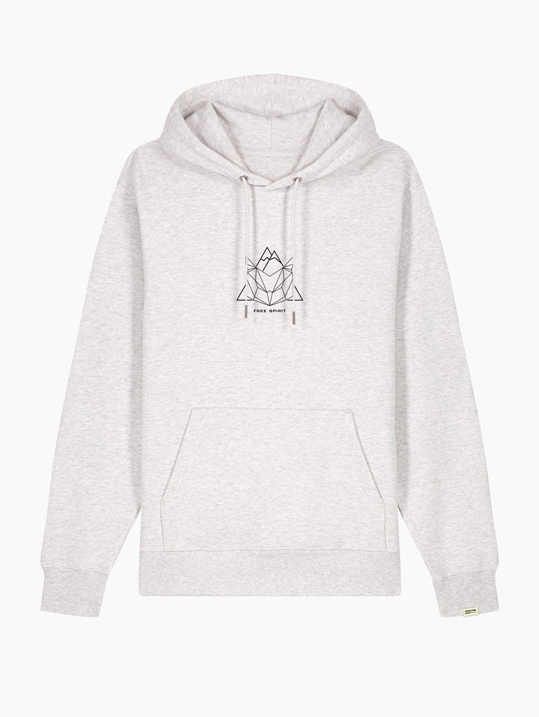 Felpa con cappuccio - Il gufo - Free spirit