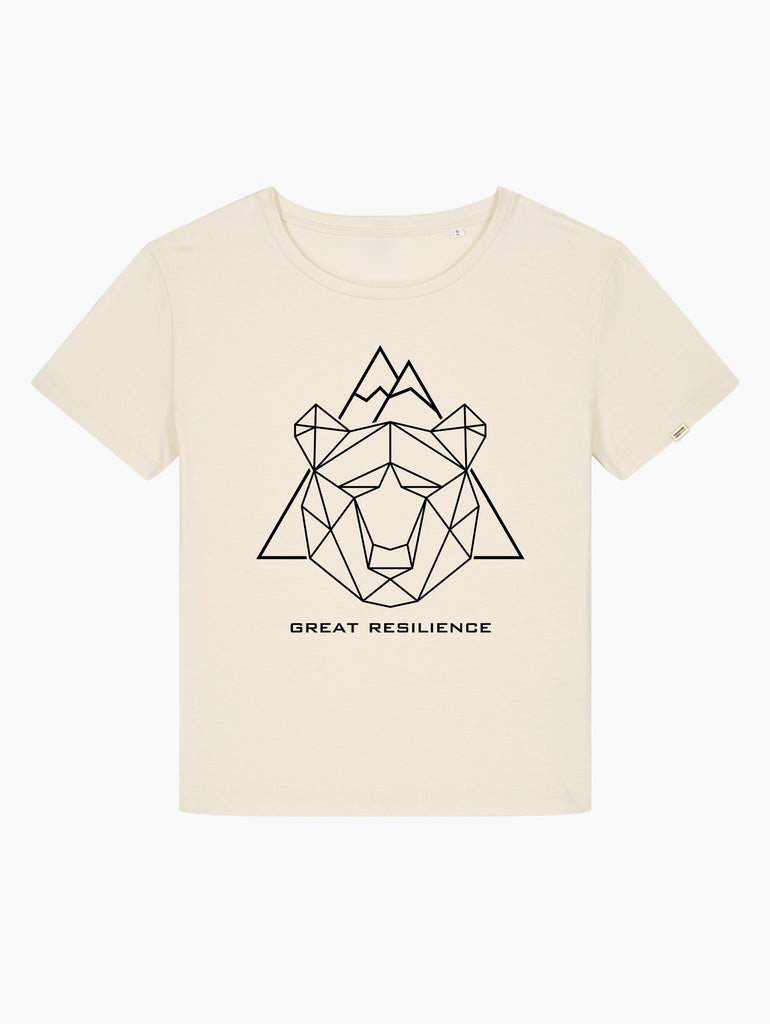 T-Shirt scollo ampio - L'orso - Great resilience