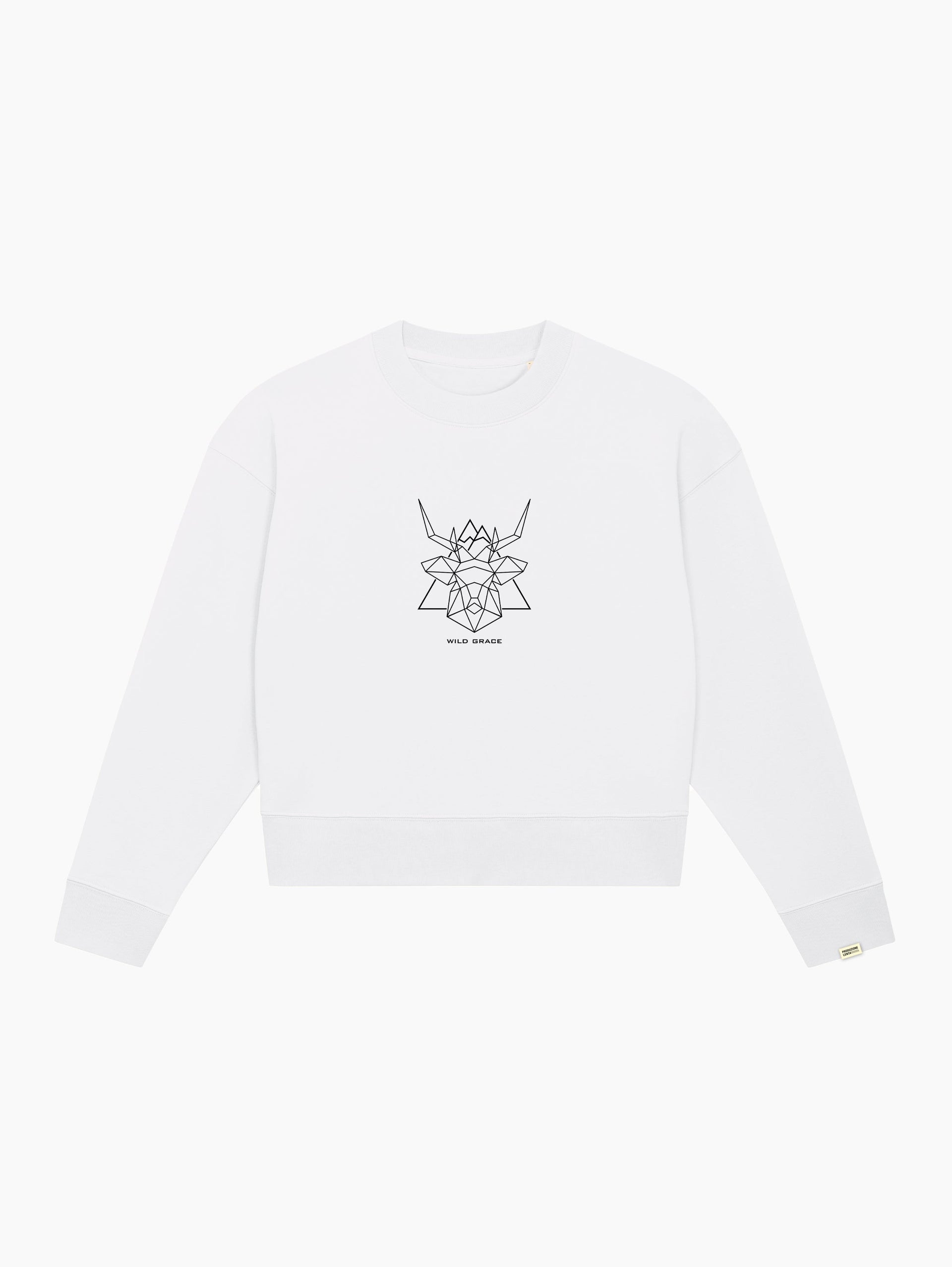 Felpa crop top - Il Cervo - Wild grace