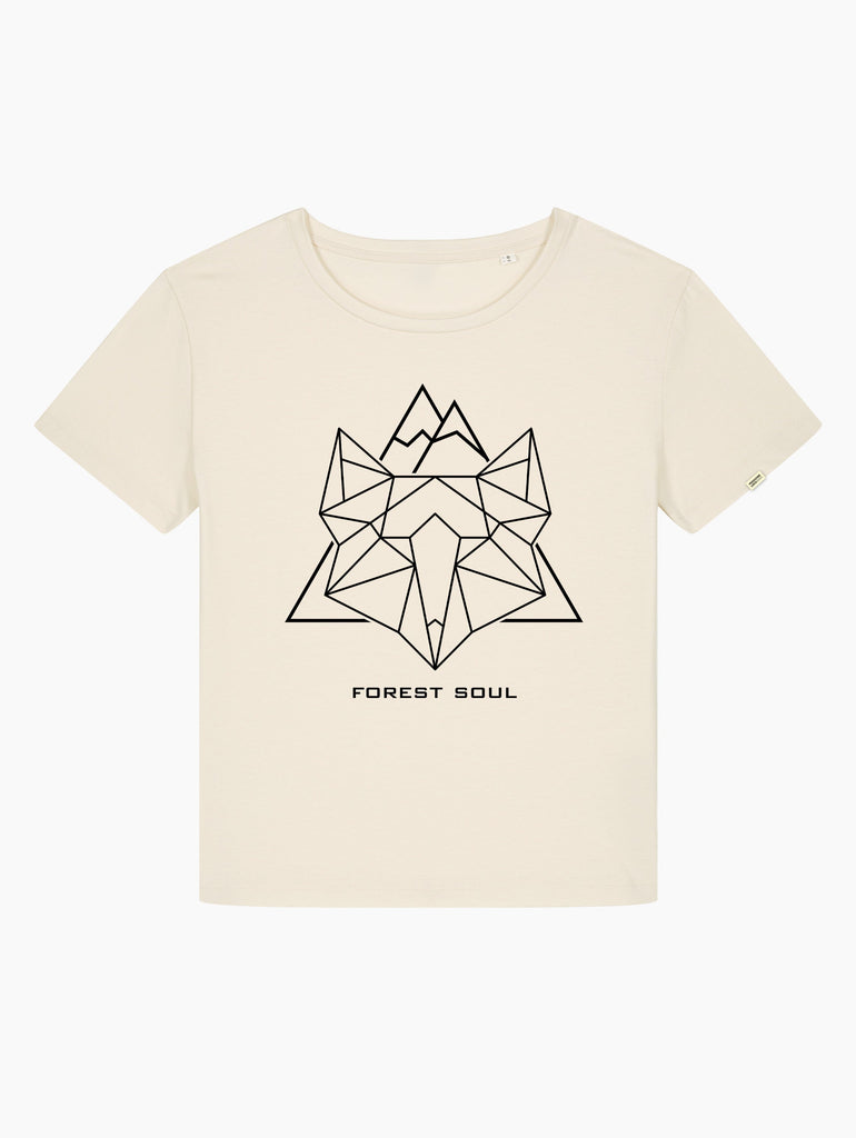 T-Shirt femminile - La volpe - Forest soul