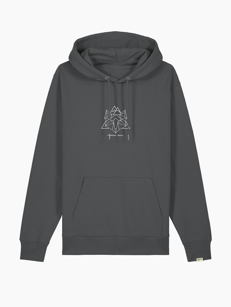 Felpa con cappuccio - La volpe - Forest soul