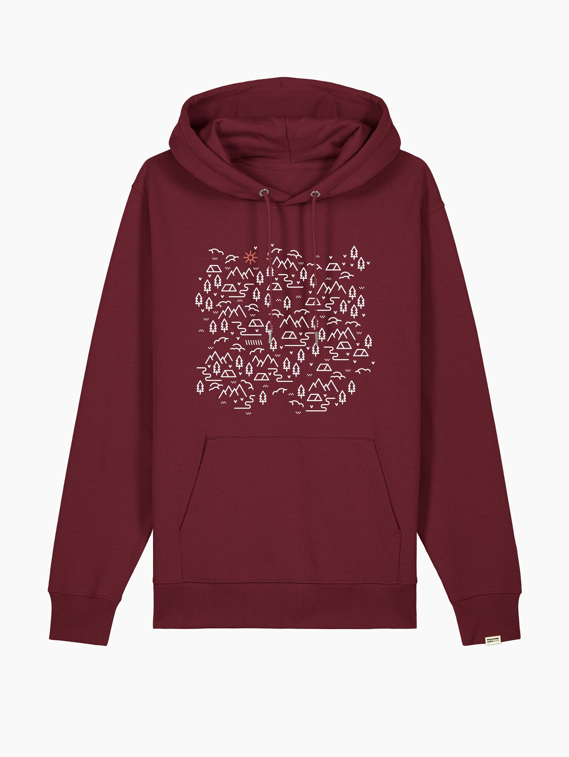 Felpa con cappuccio - Wild camp
