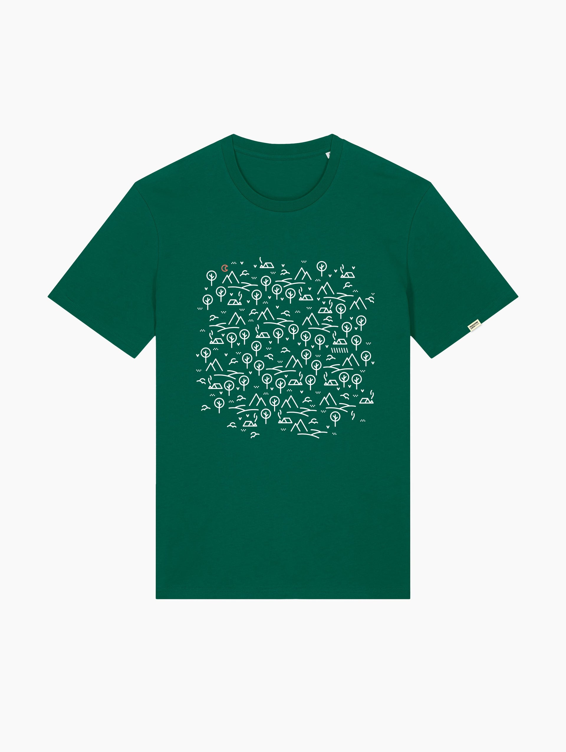 T-Shirt classica - Woodland camping