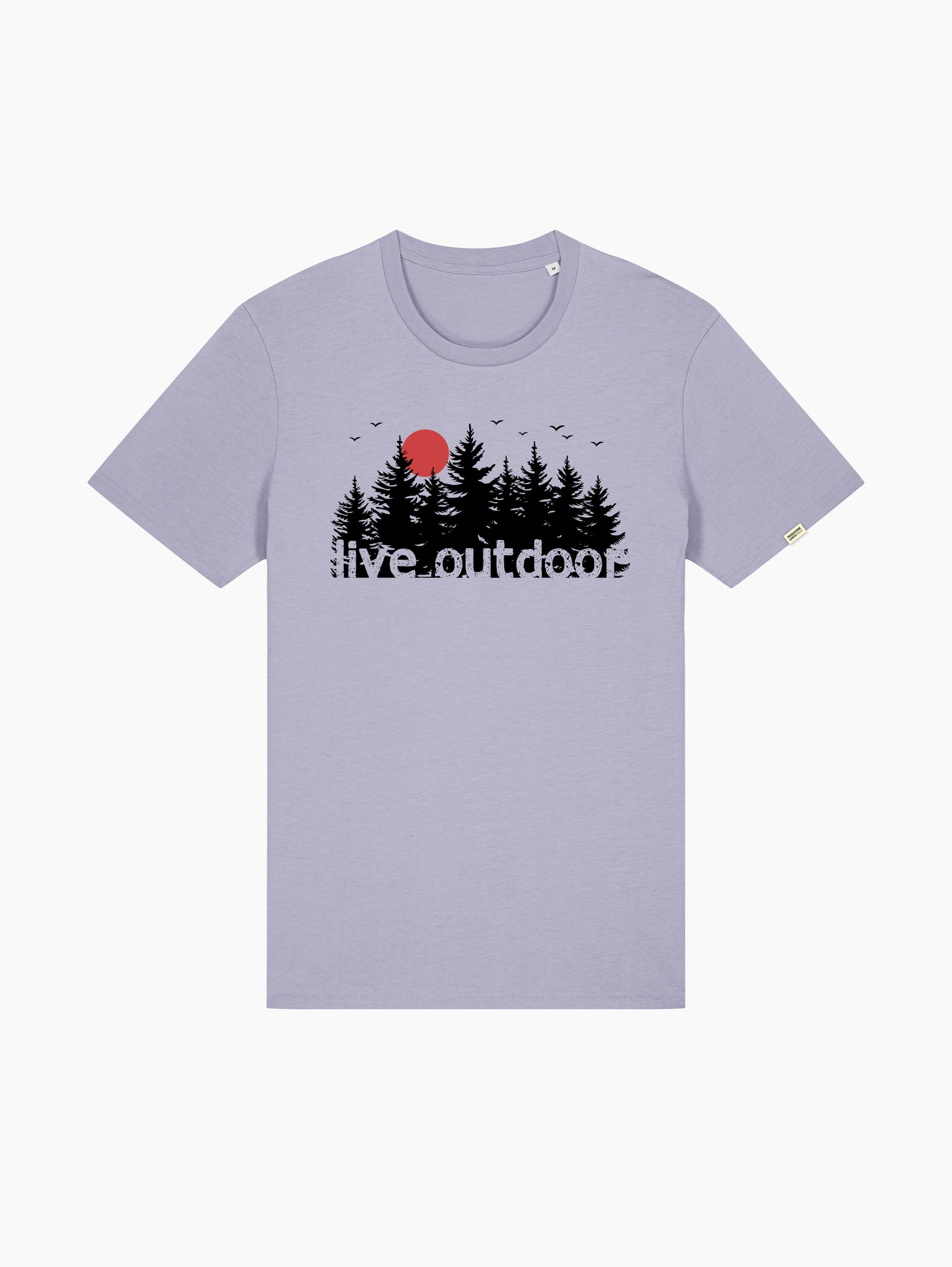 T-Shirt classica - Live outdoor