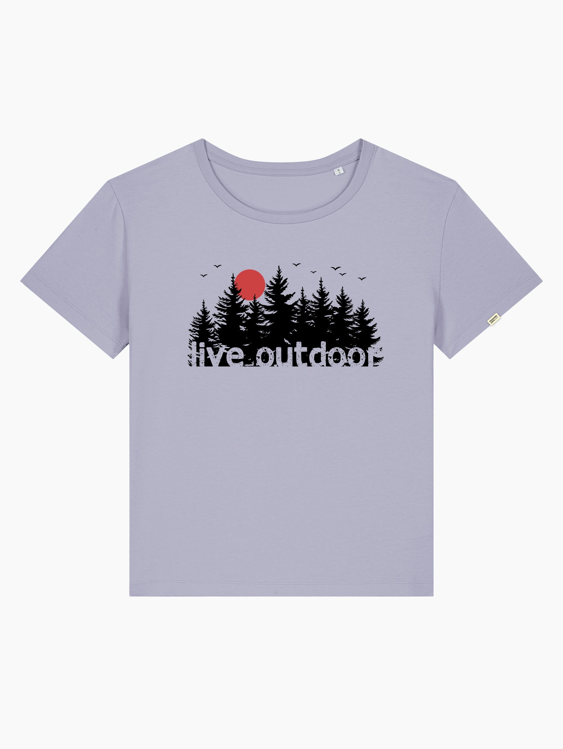 T-Shirt femminile - Live outdoor