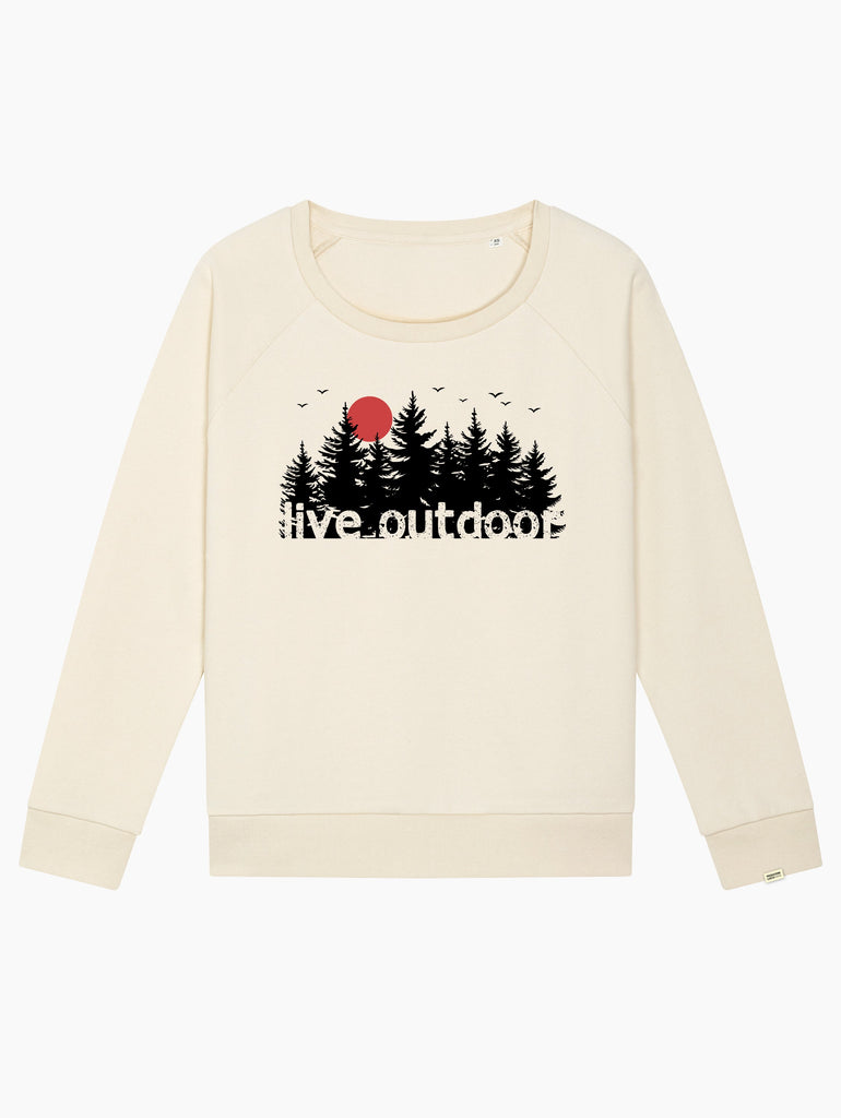 Felpa comoda - Live outdoor