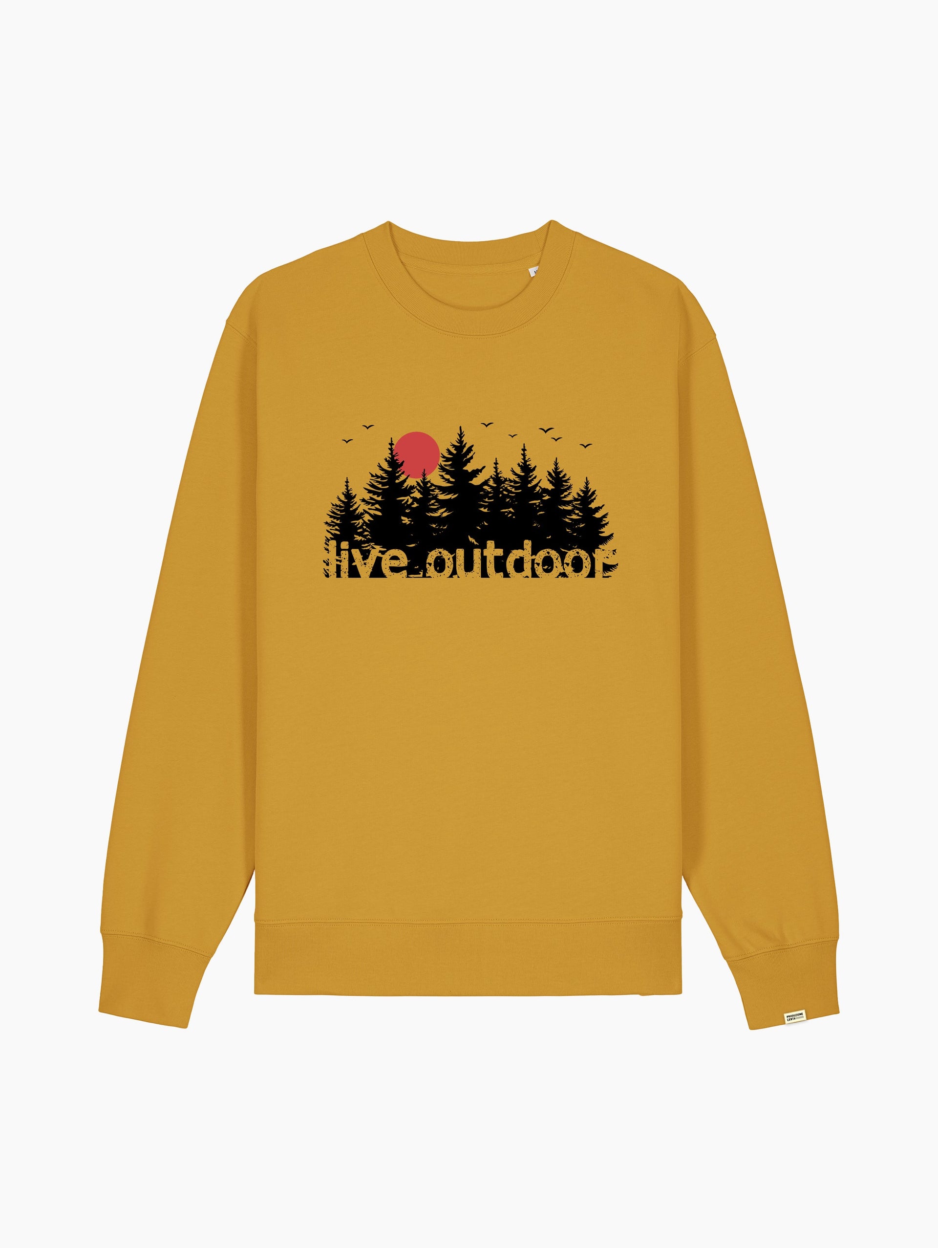 Felpa girocollo - Live outdoor