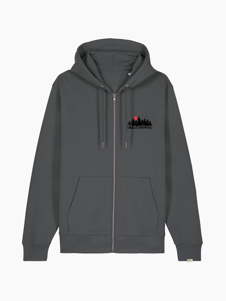 Felpa zip -  Freedom