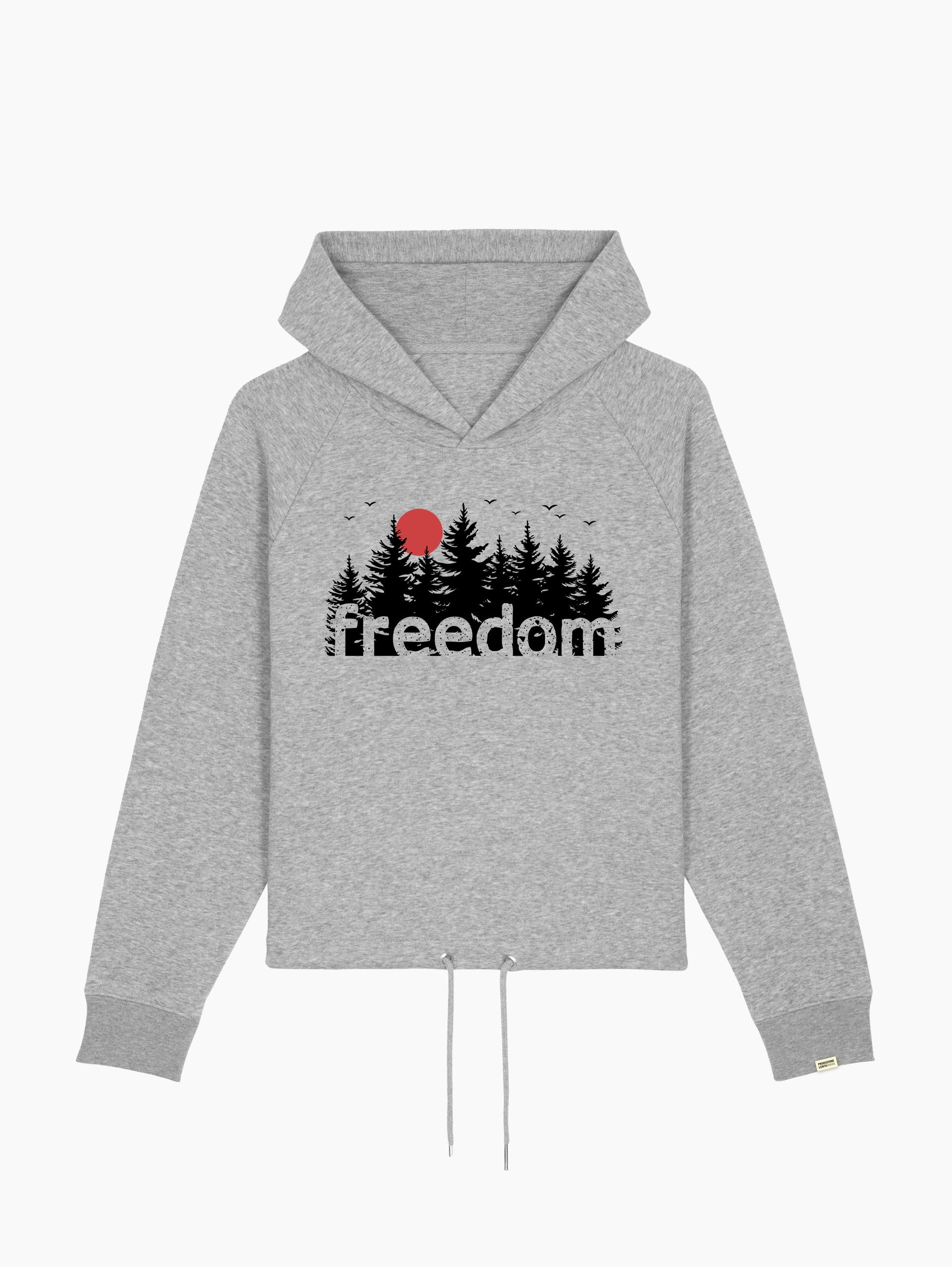 Felpa cappuccio corta - Freedom