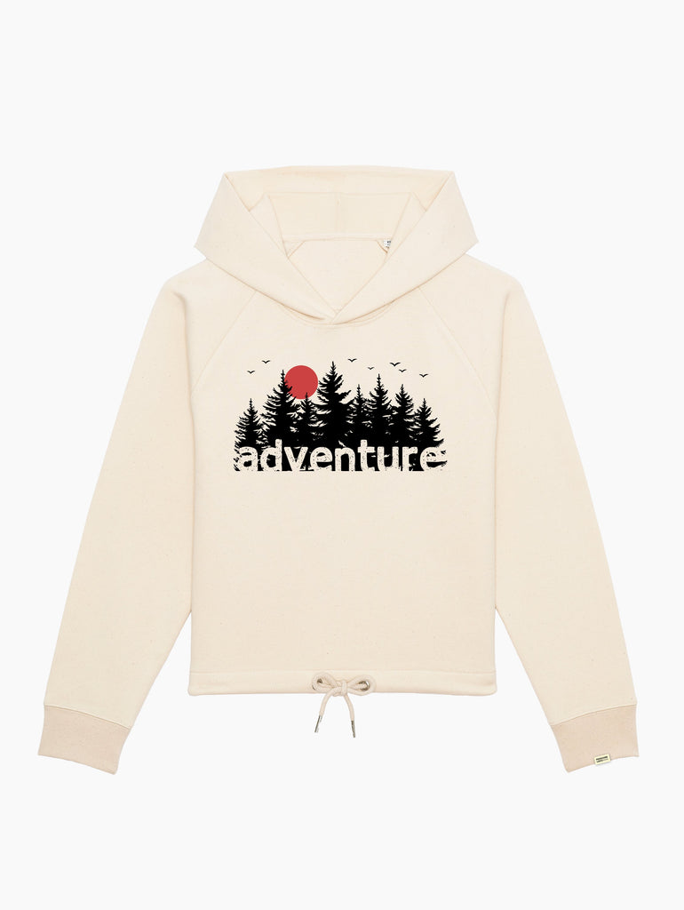 Felpa cappuccio corta - Adventure