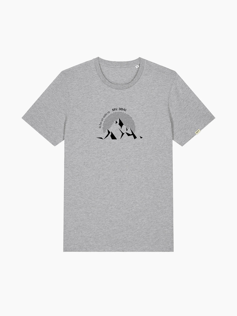 T-Shirt classica - Monviso sunset - Minimal