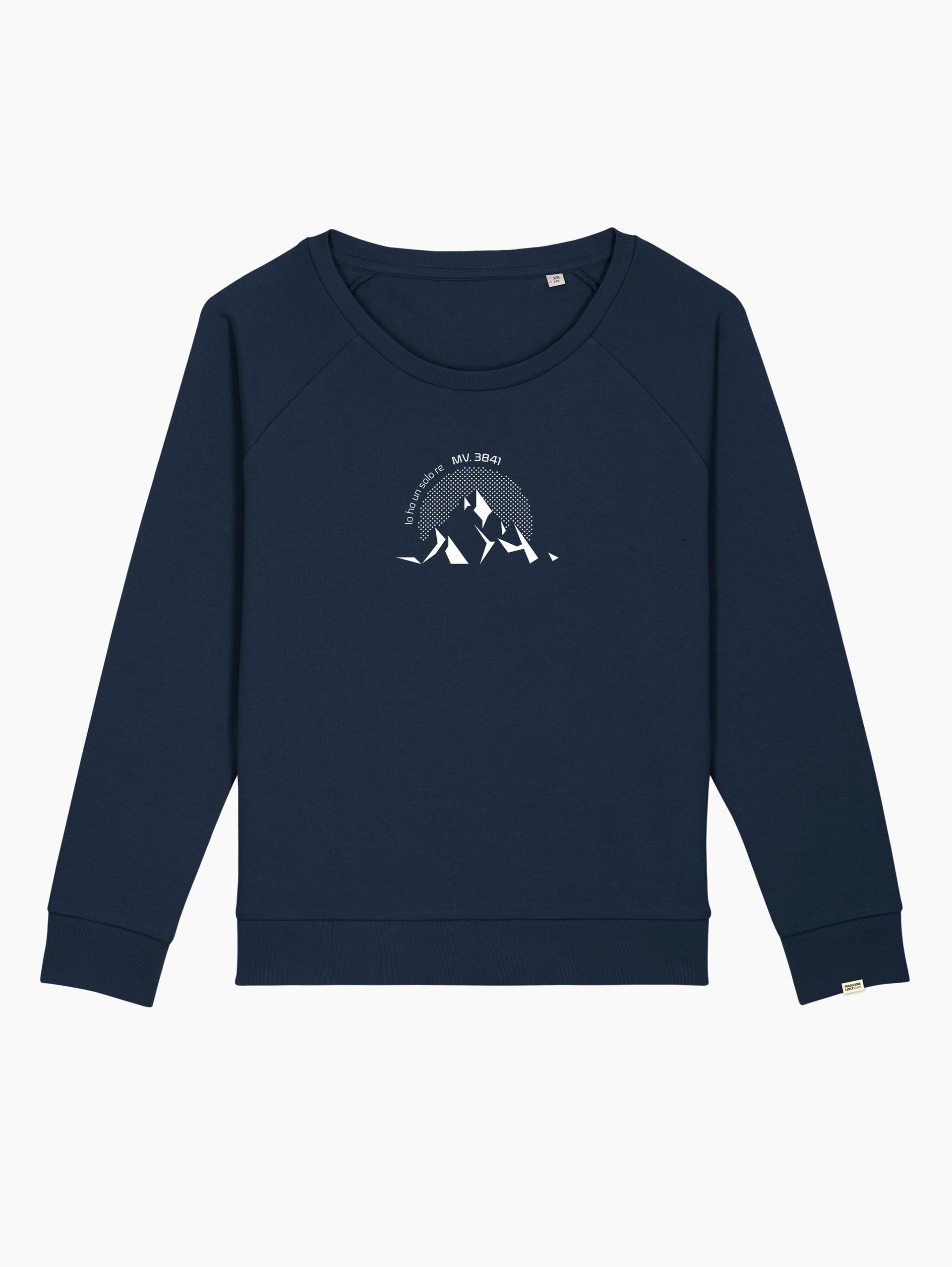 Felpa comoda - Monviso sunset - Minimal