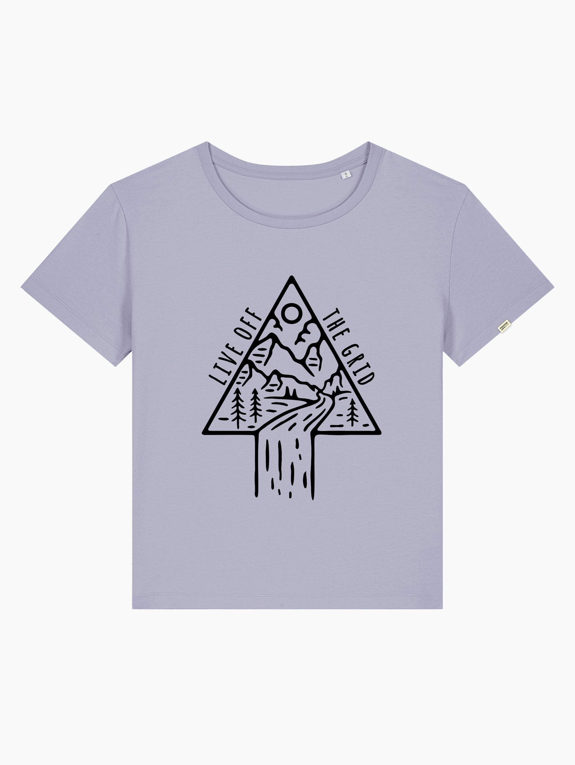 T-Shirt femminile - Live off the grid