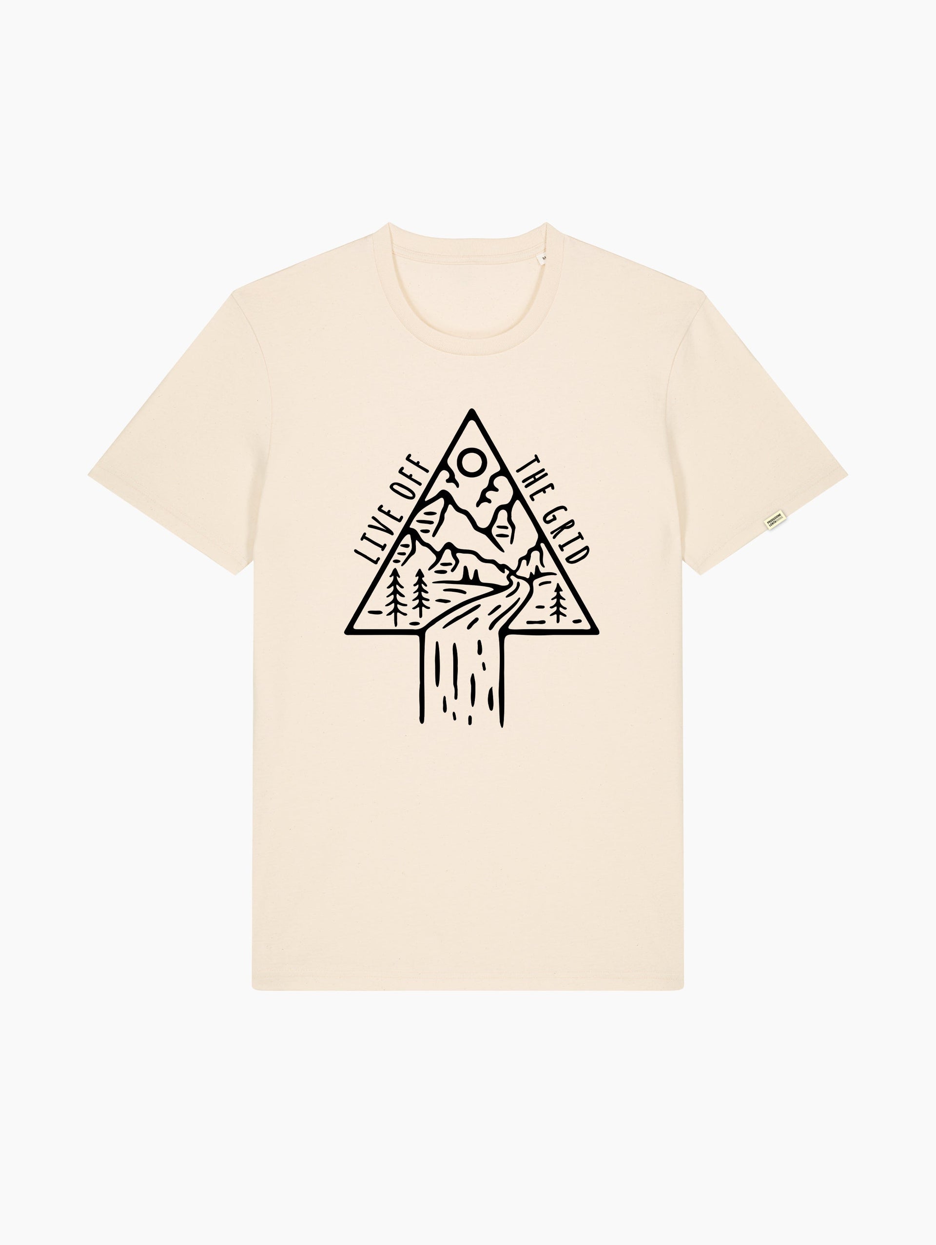 T-Shirt classica - Live off the grid