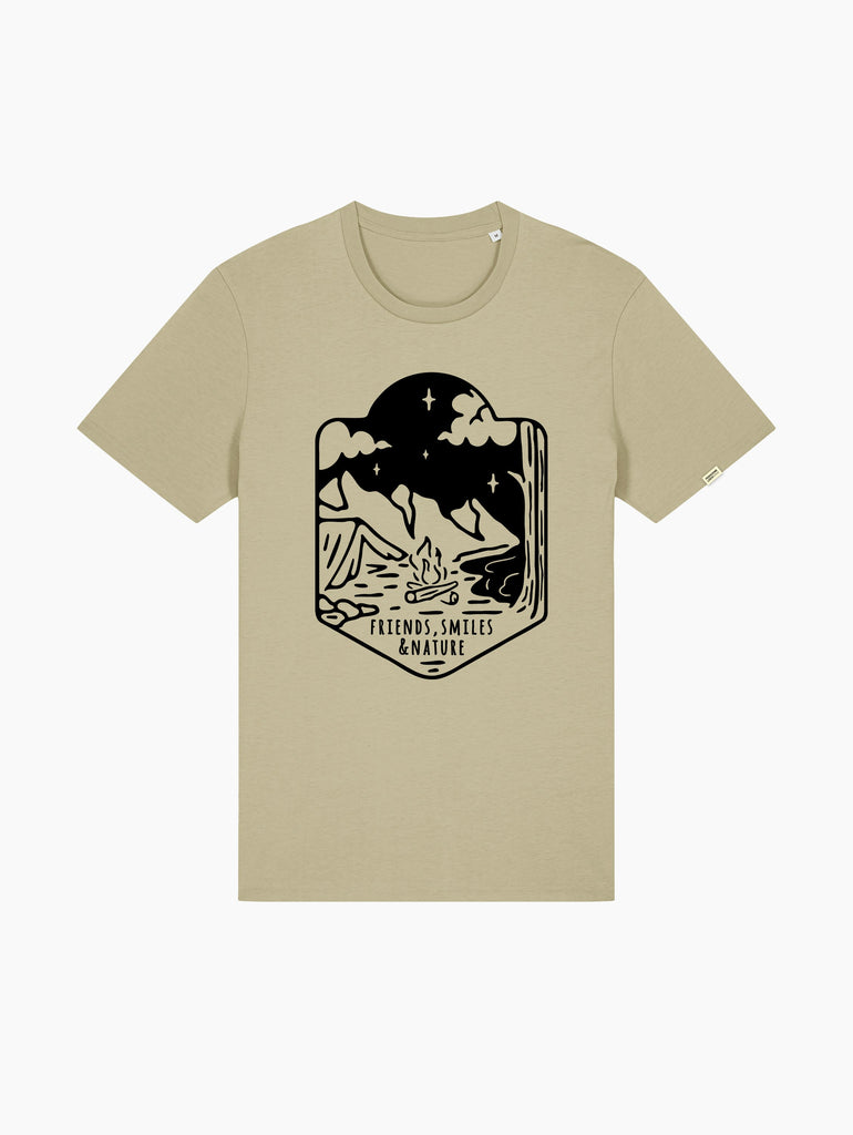 T-Shirt classica - Friends, smile & nature