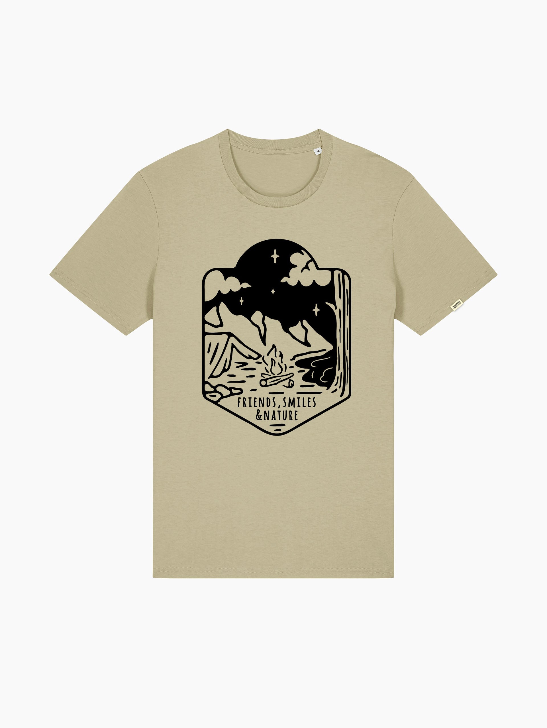 T-Shirt classica - Friends, smile & nature