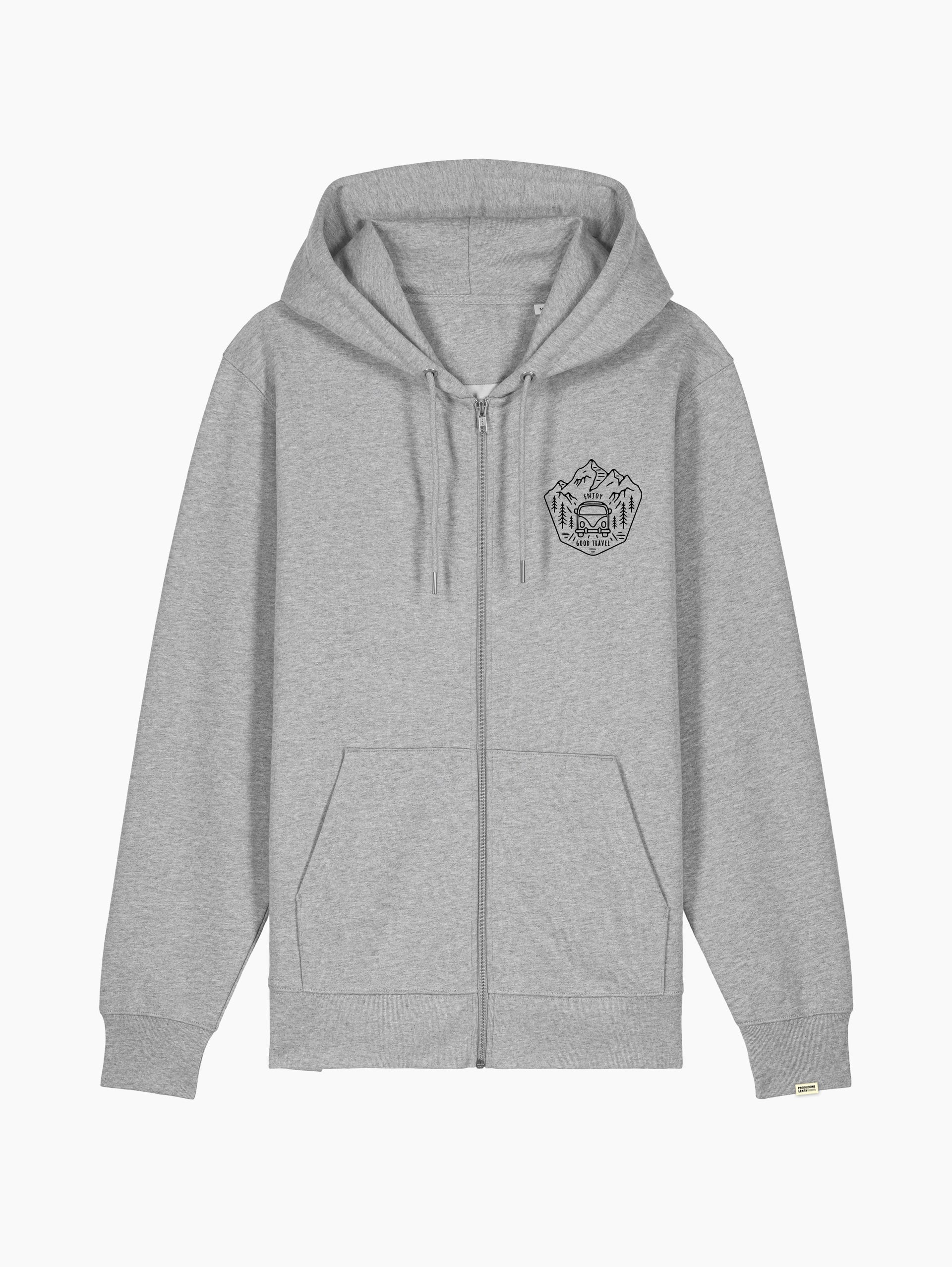 Felpa zip -  Enjoy good travel