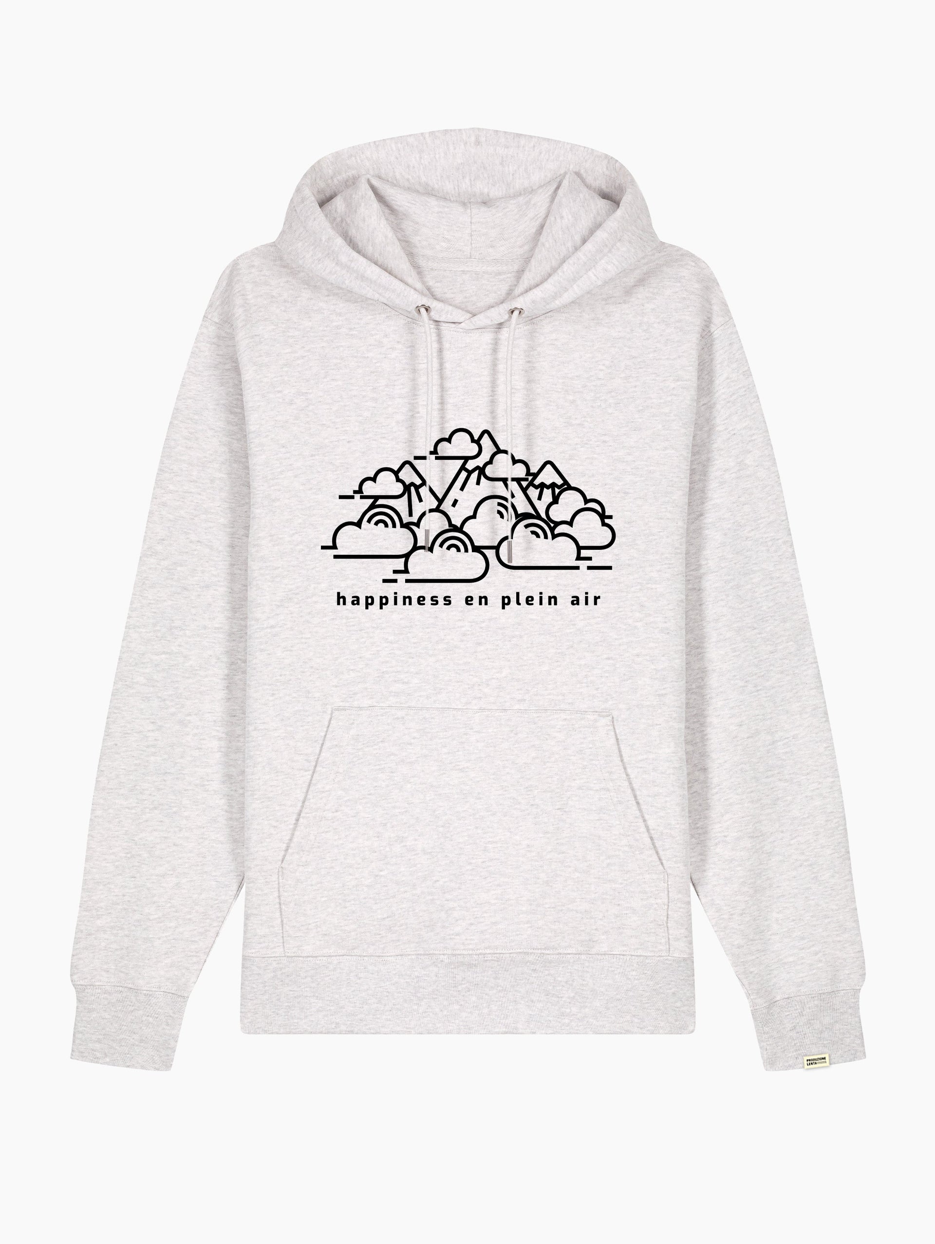 Felpa con cappuccio - Peaks and clouds