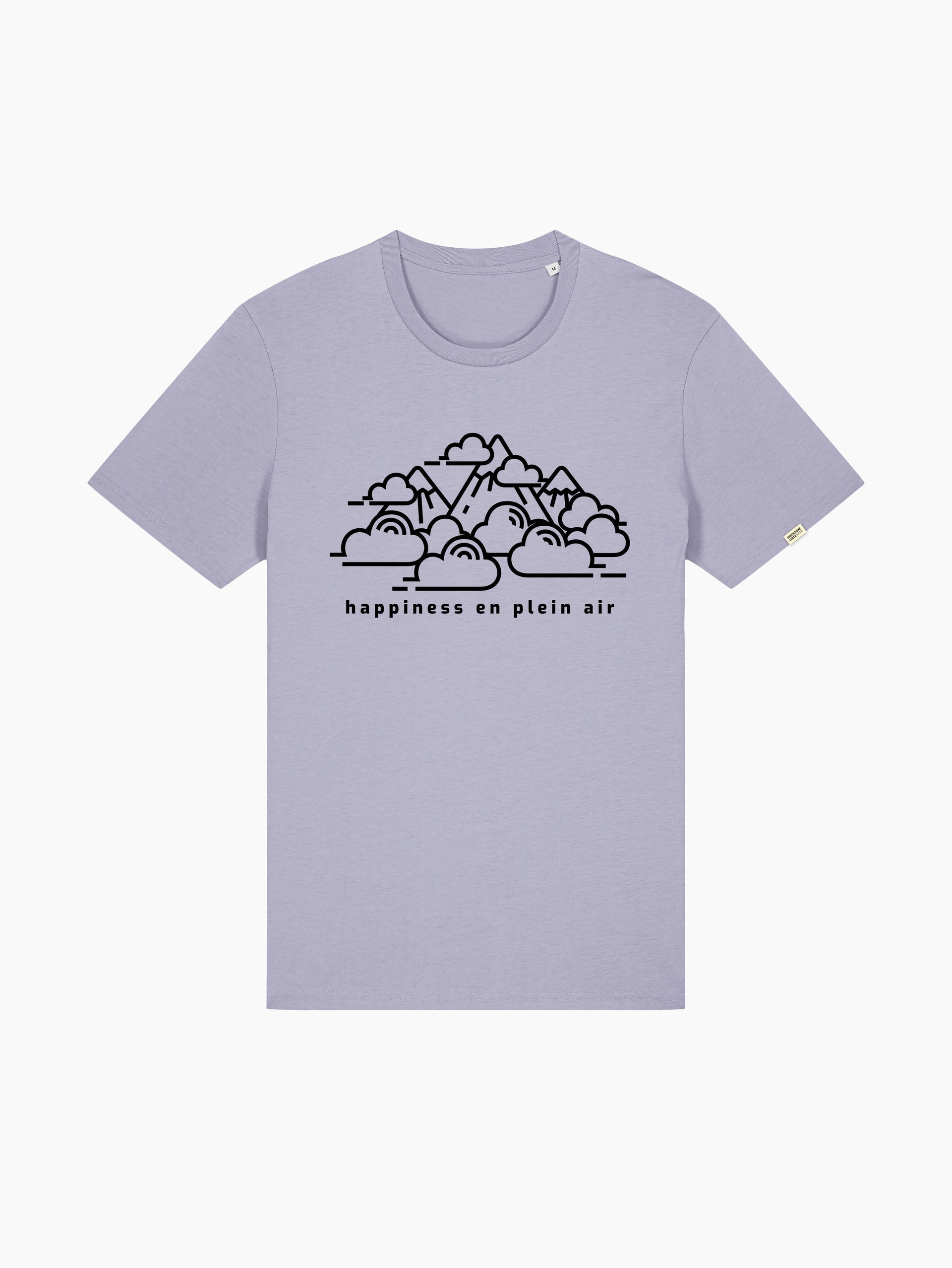T-Shirt classica - Peaks and clouds