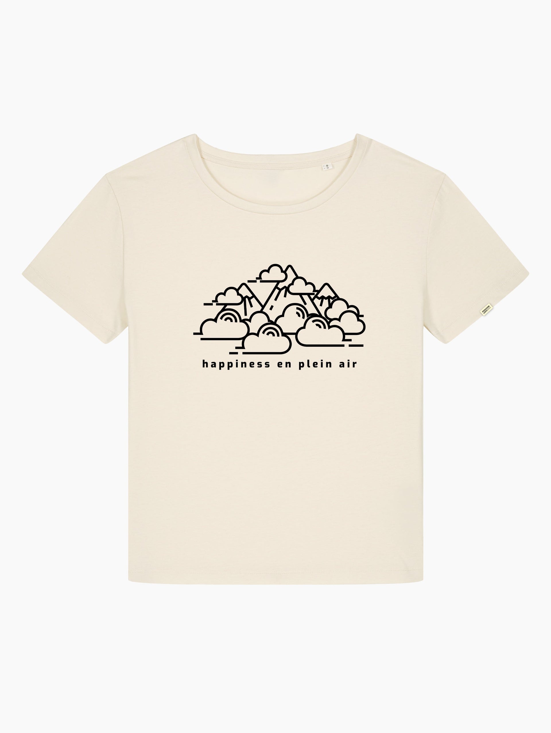 T-Shirt femminile - Peaks and clouds