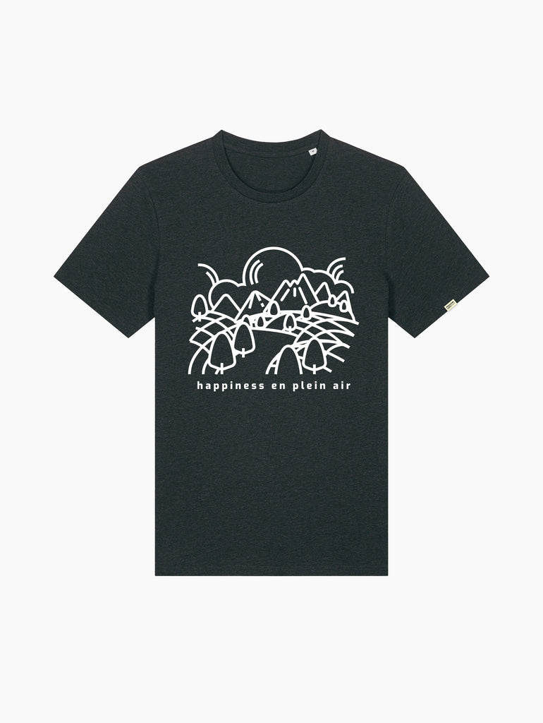 T-Shirt classica - Peaks and hills