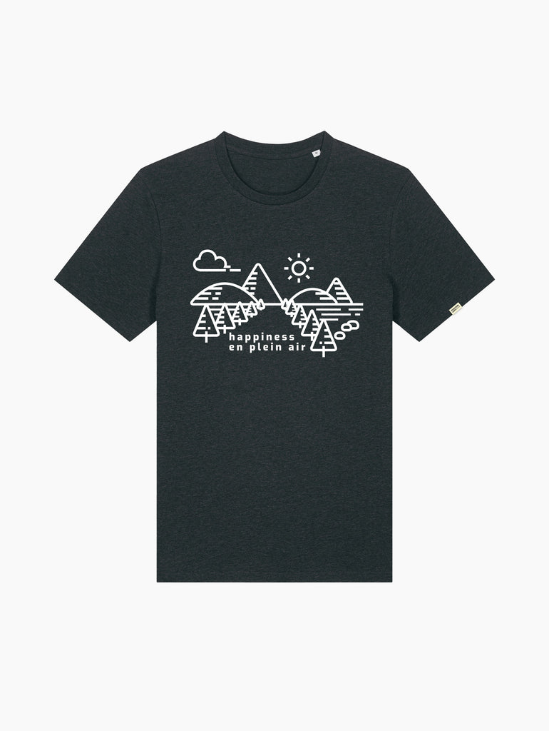 T-Shirt classica - Roads and pines