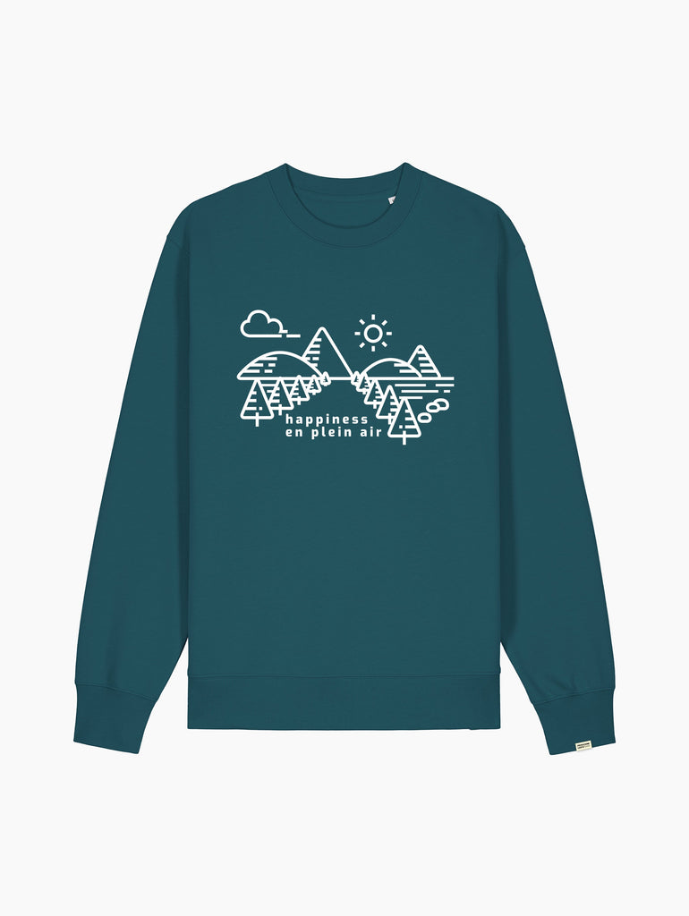 Felpa girocollo - Roads and pines
