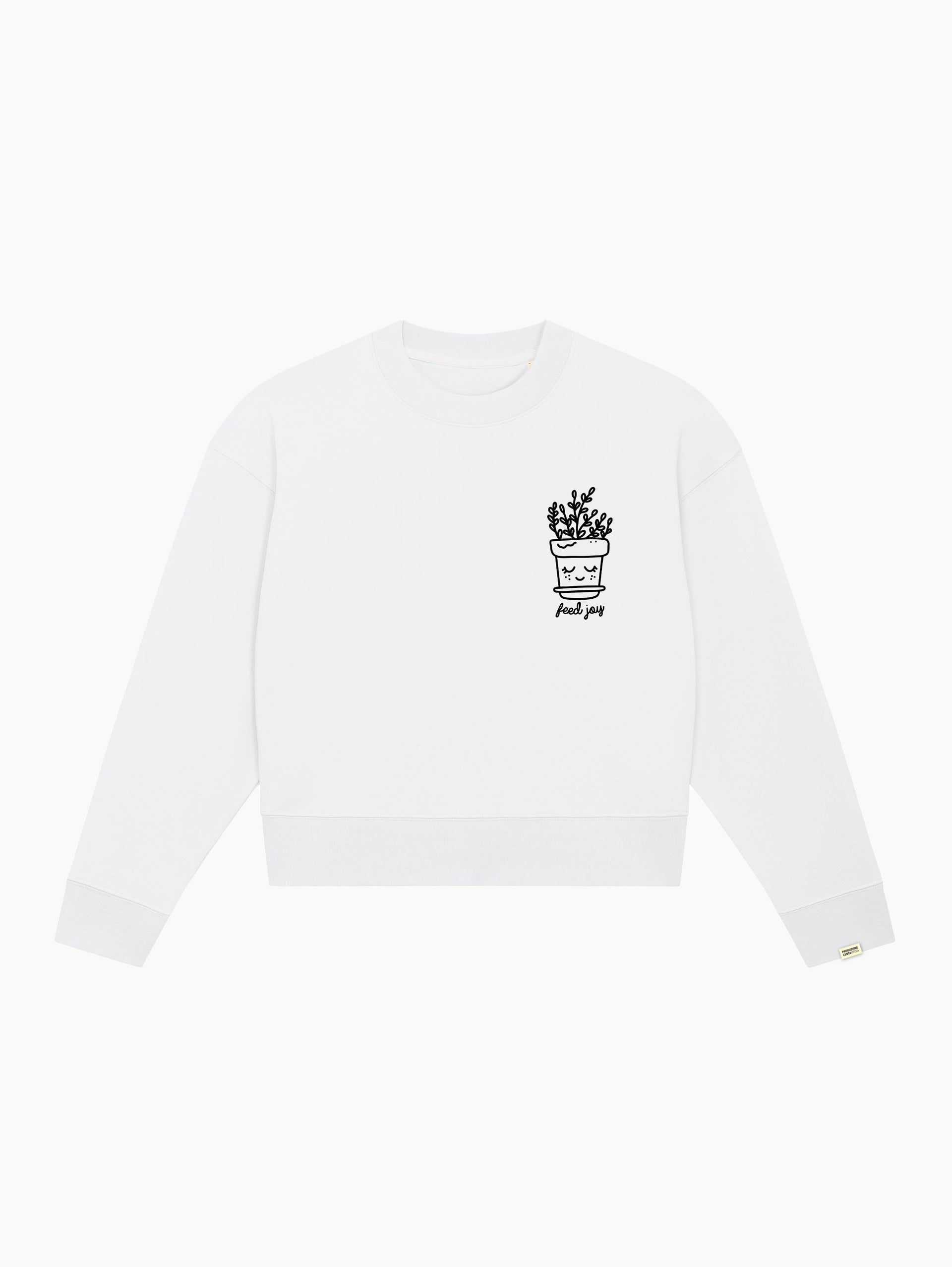 Felpa crop top - Little shy