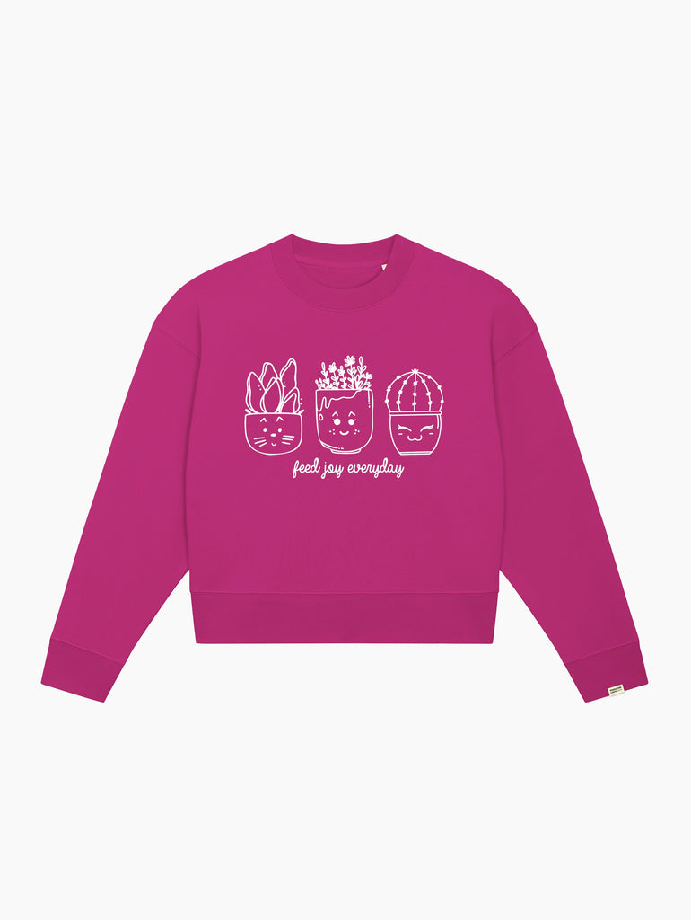 Felpa crop top - Cheerful trio 2