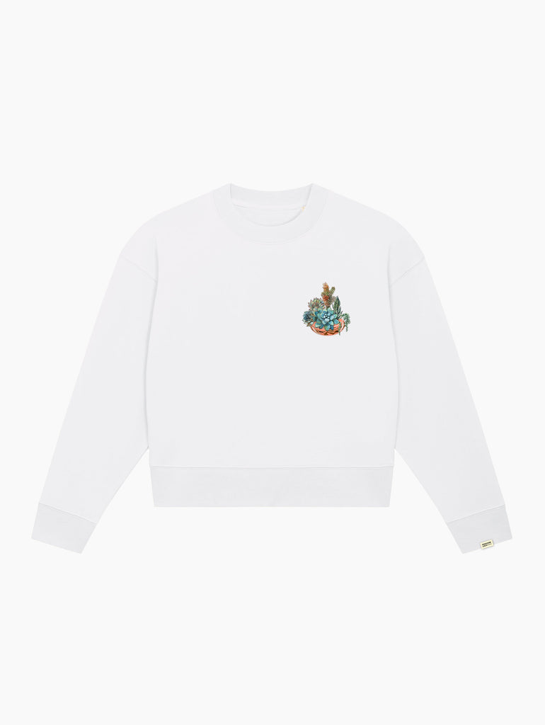 Felpa crop top - Rocky friends 1