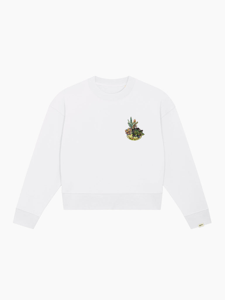 Felpa crop top - Rocky friends 3