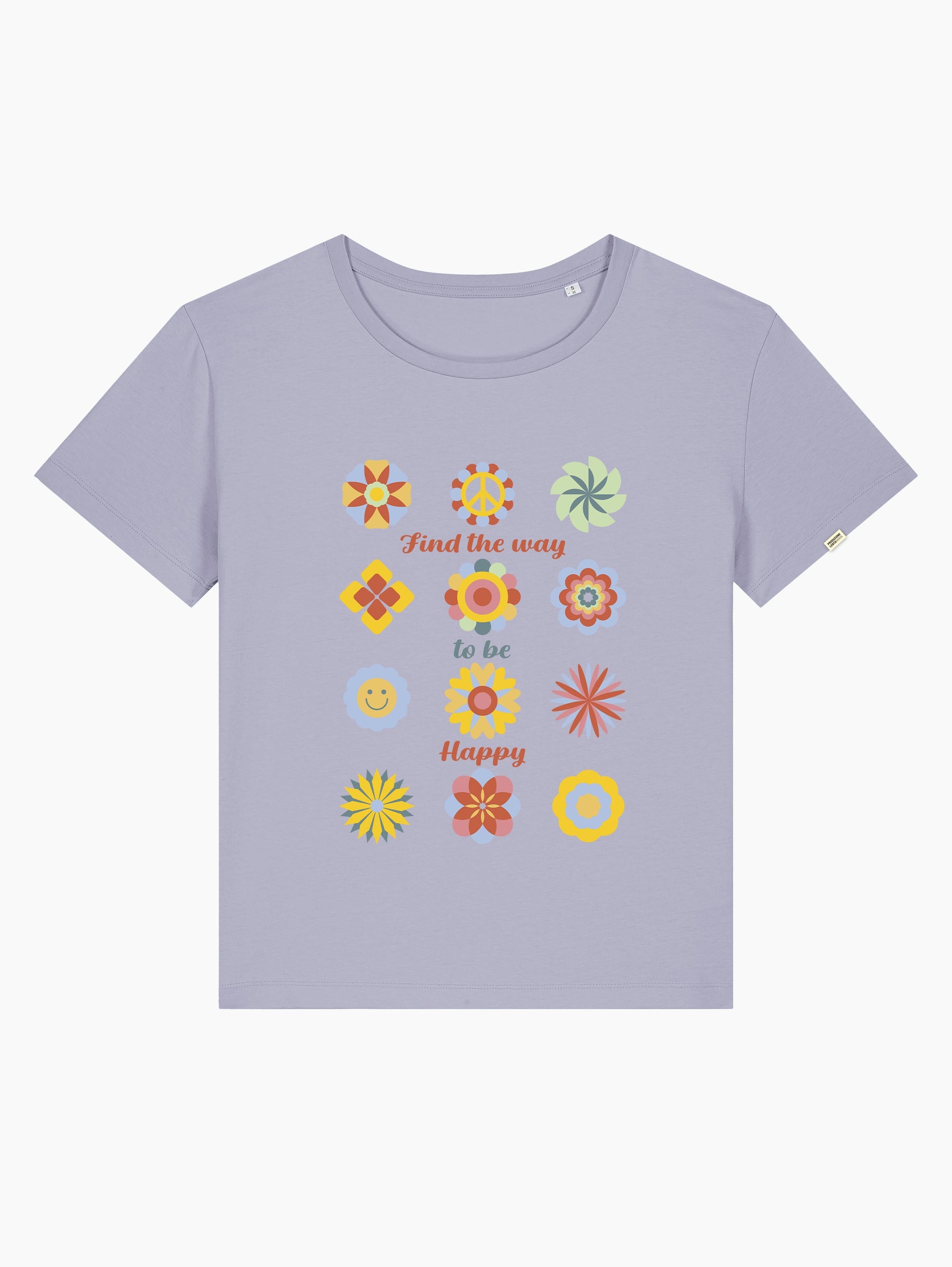 T-Shirt femminile - Find the way to be happy 3