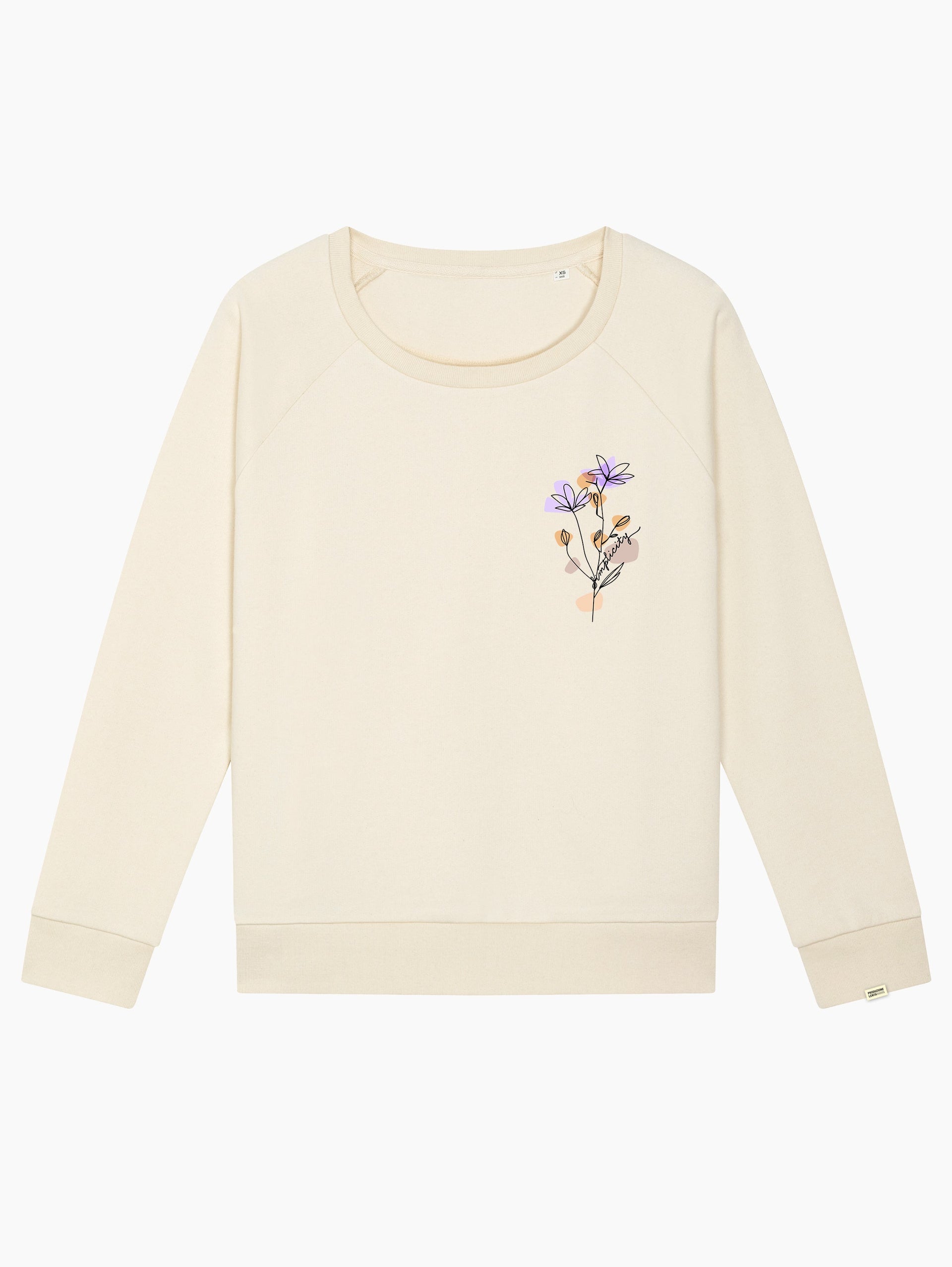 Felpa comoda - Purple daisy