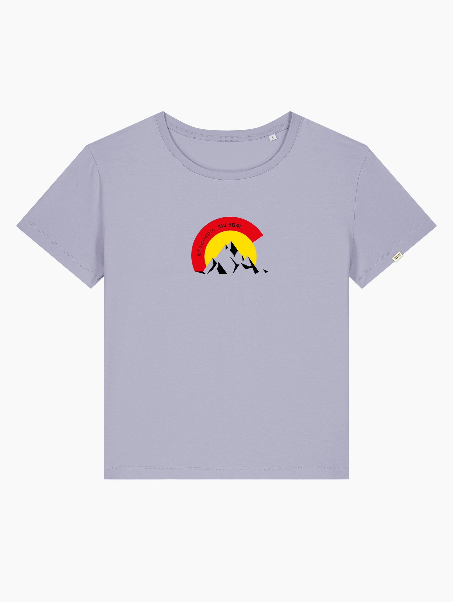 T-Shirt femminile - Monviso sunset