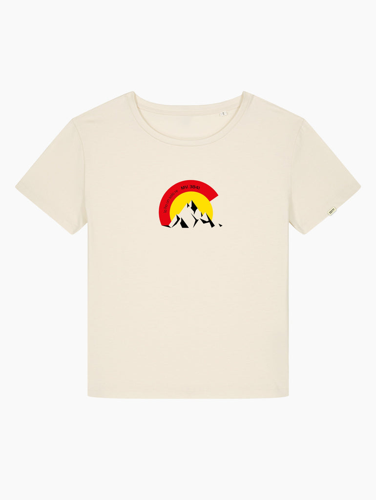 T-Shirt femminile - Monviso sunset