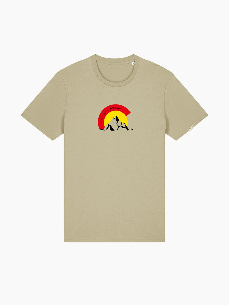 T-Shirt classica - Monviso sunset