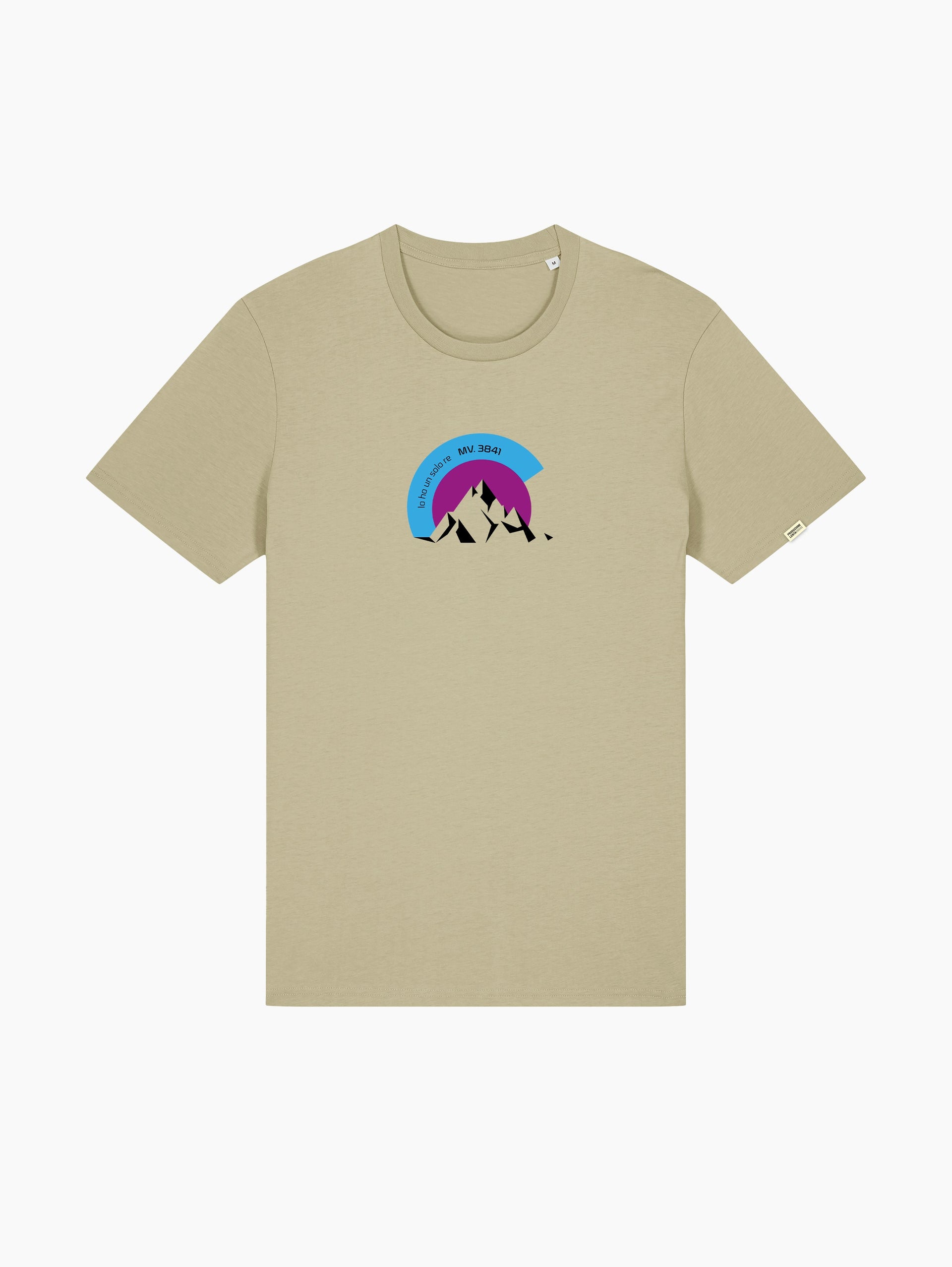 T-Shirt classica - Monviso sunset 2