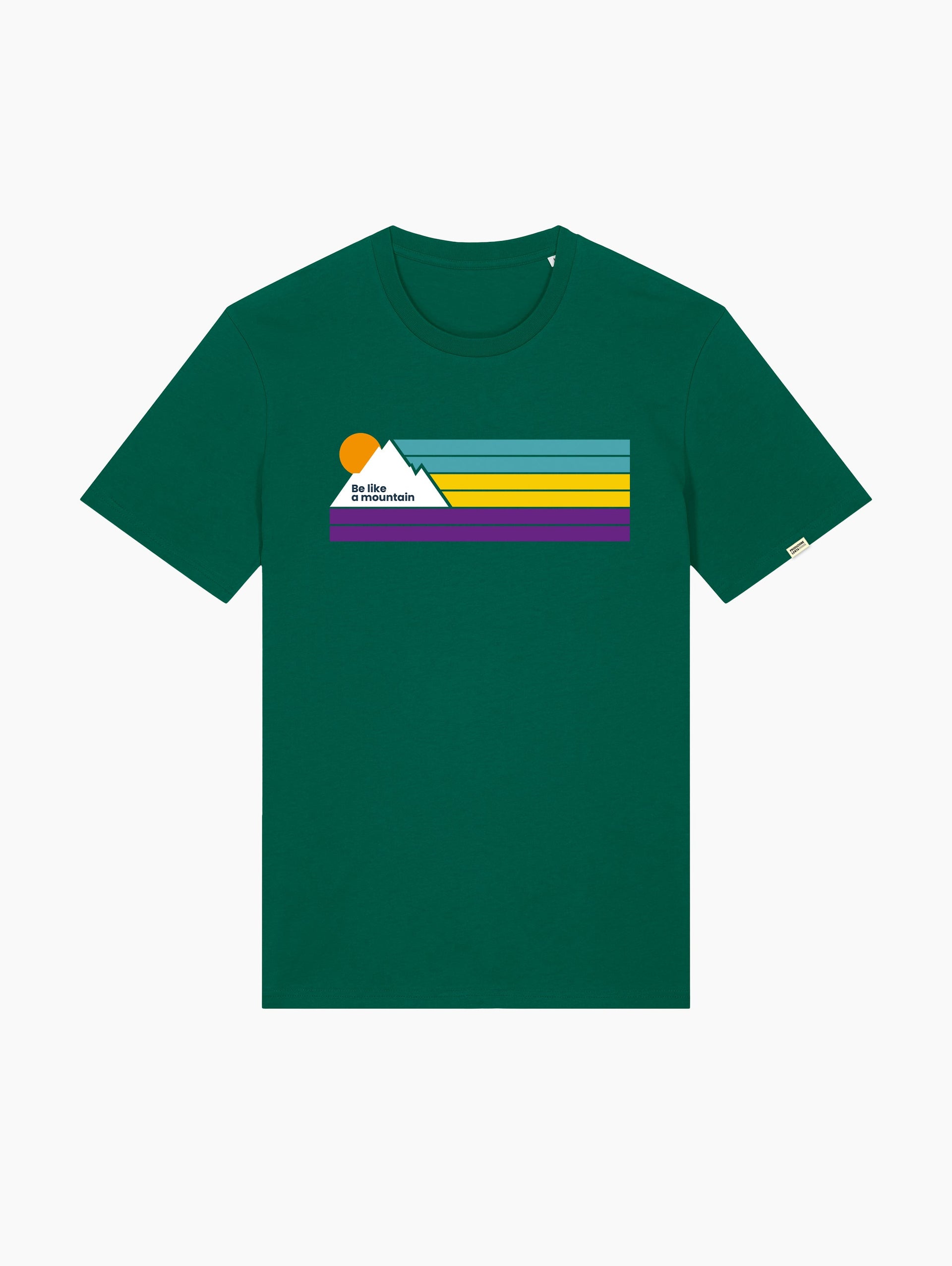 T-Shirt classica - Be like Monviso 4