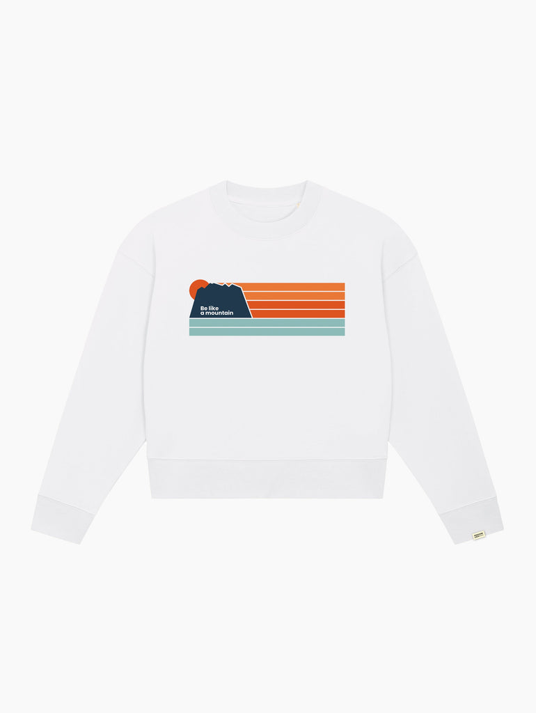 Felpa crop top - Be like Monte Bianco 3