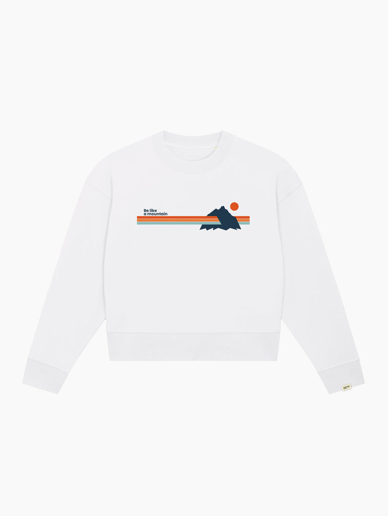 Felpa crop top - Be like Cervino 1